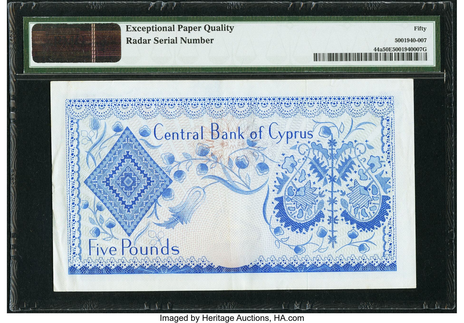 image for: Cyprus  5 pounds (B304h)