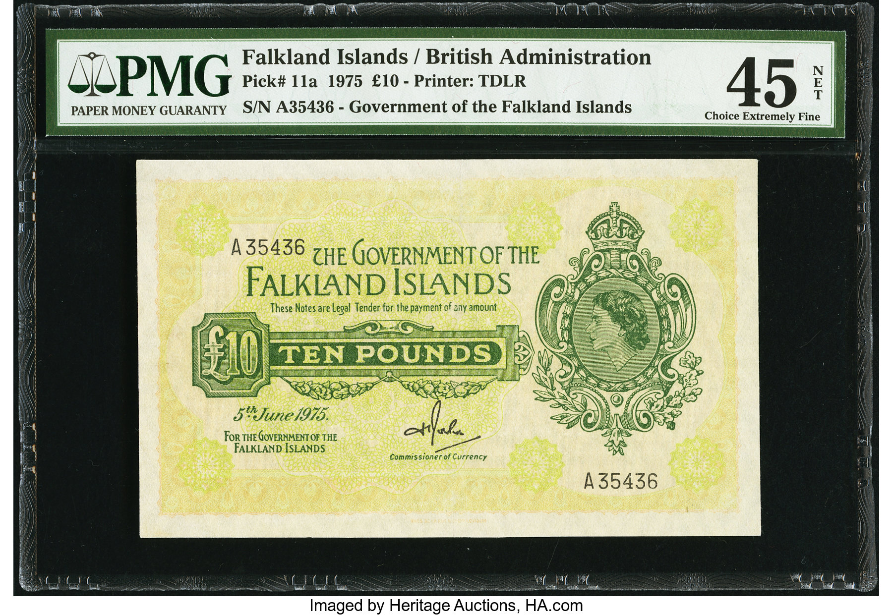 image for: Falkland Islands  10 pounds (B216b)