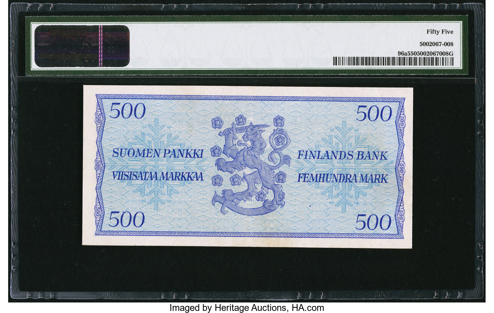 image for: Finland  500 markkaa / mark (B385az)