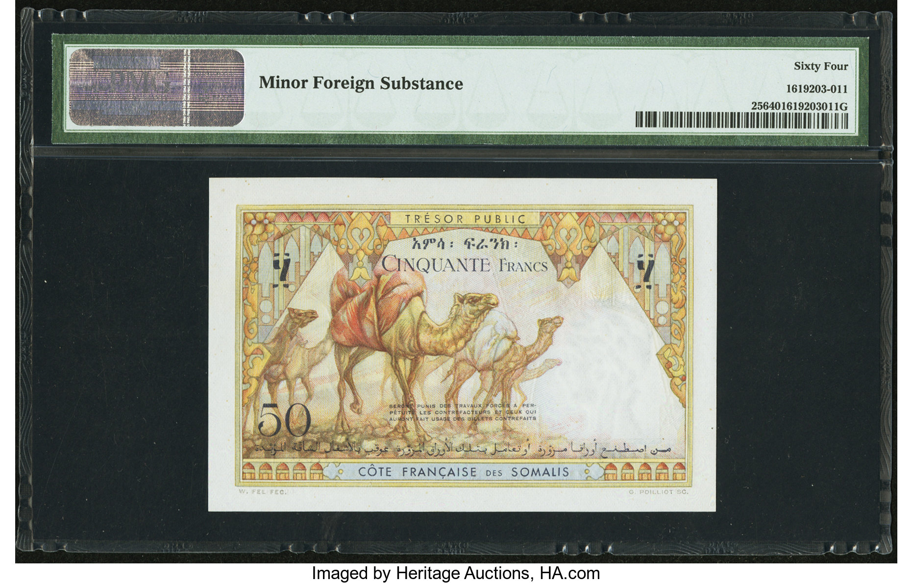 image for: French Somaliland  50 francs(B301as1)