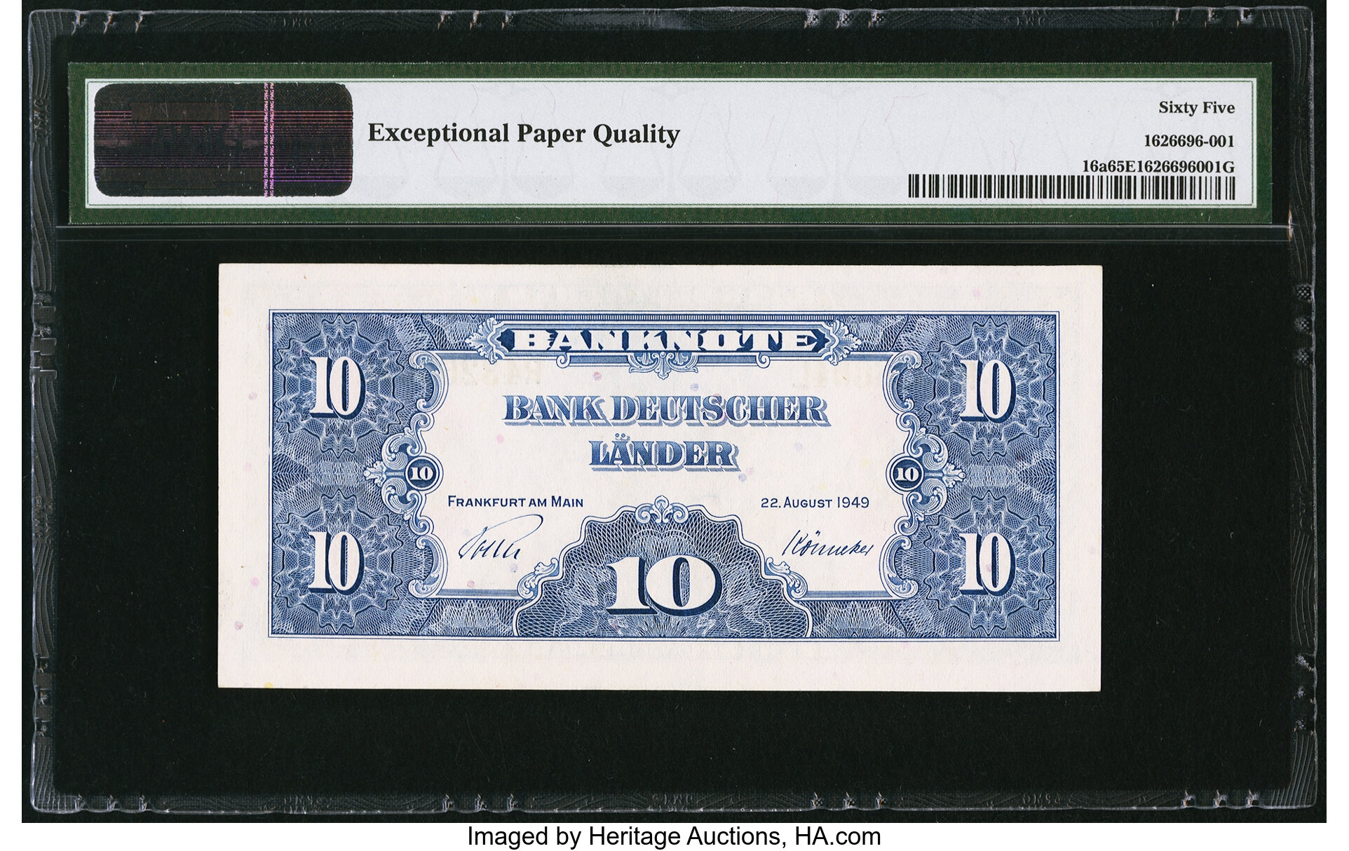image for: Germany, Federal Republic of  10 deutsche mark (B116as2)