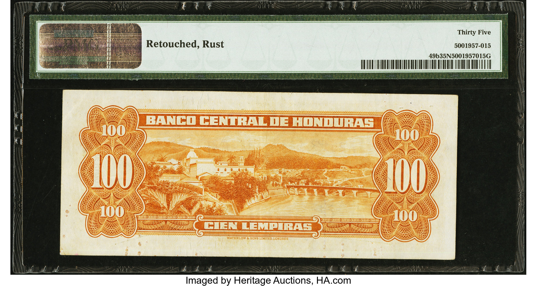 image for: Honduras  100 lempiras (B305as)