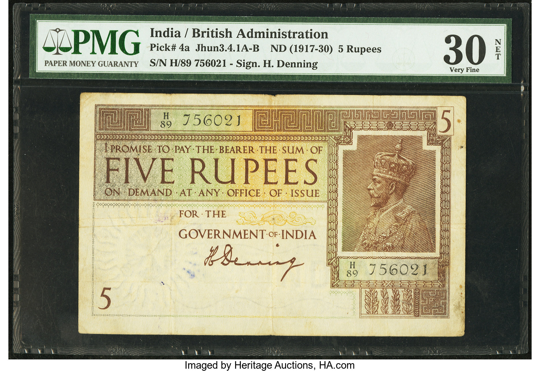 image for: India  5 rupees (B138c)