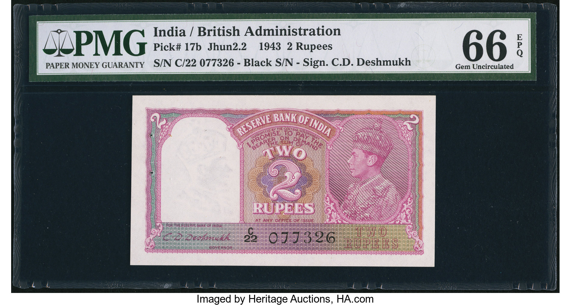 image for: India  2 rupees (B201c)