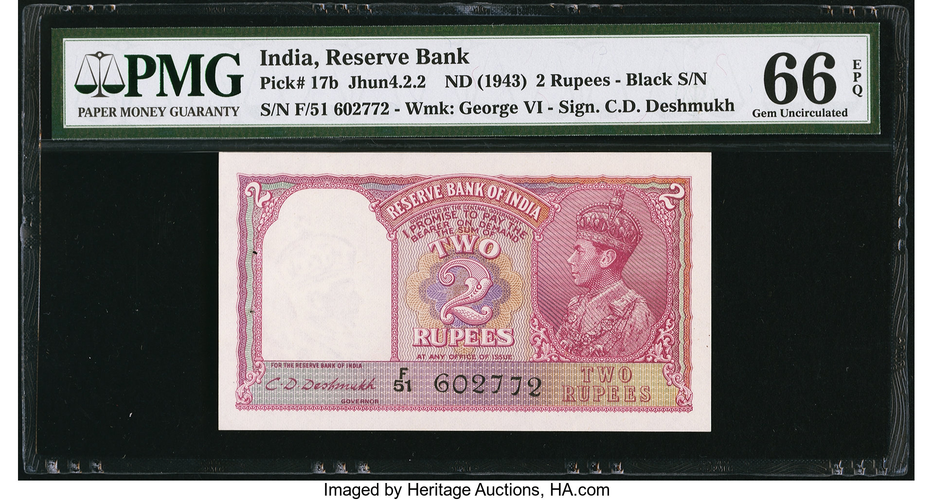 image for: India  2 rupees (B201c)