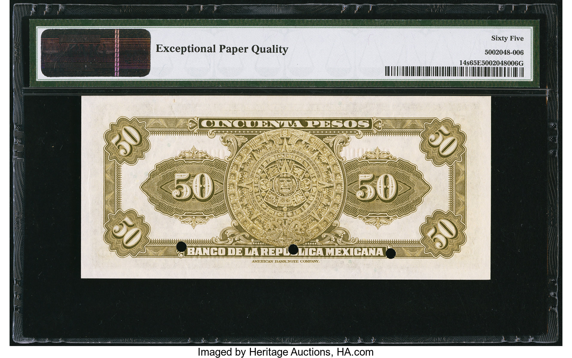 image for: Mexico  50 pesos(B404as)