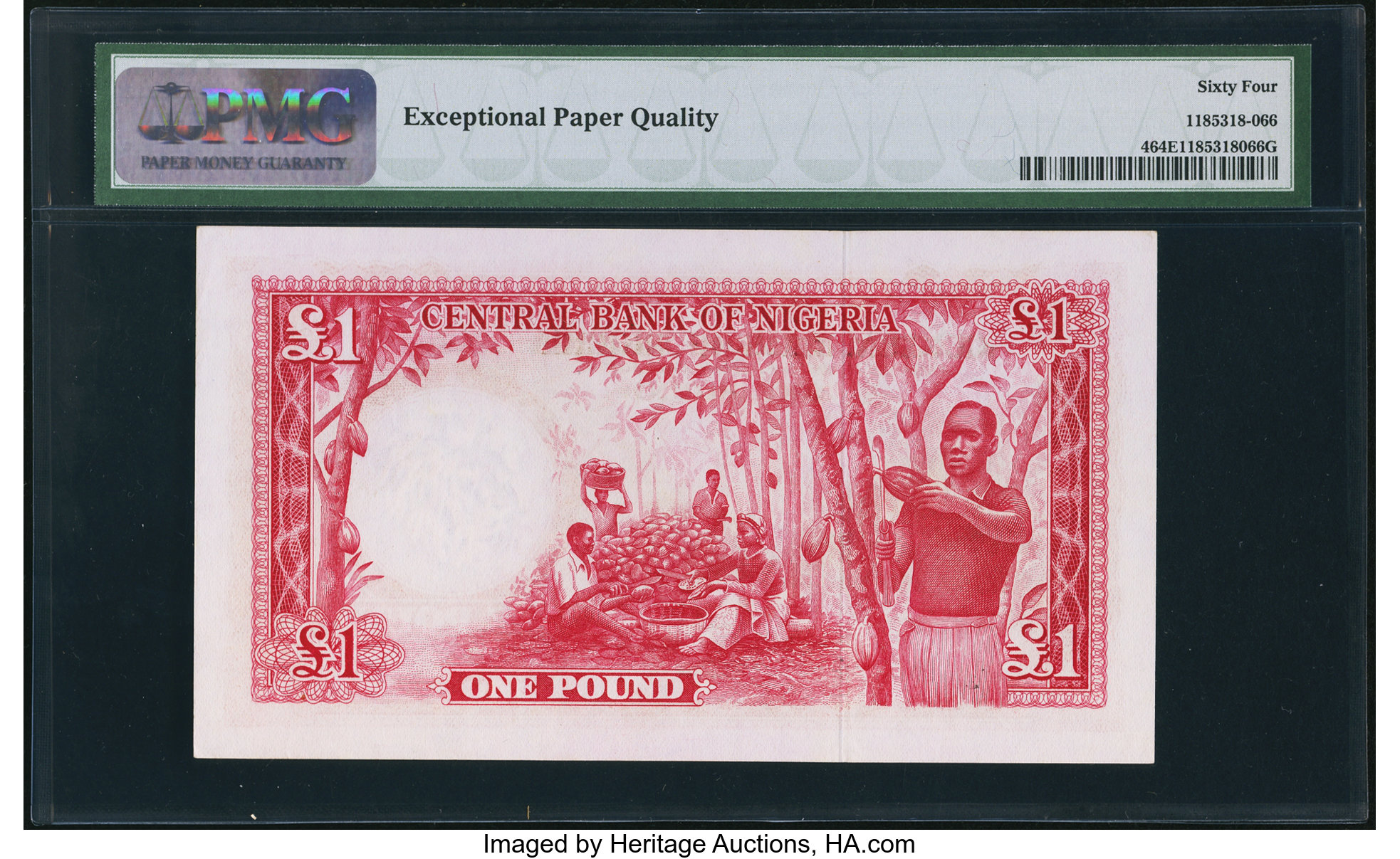 image for: Nigeria  1 pound (B203as2)