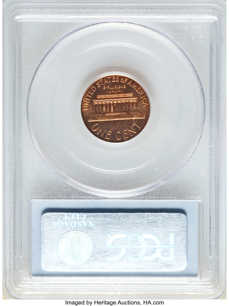 image for: 1966 1C SMS MS65 Red Cameo PCGS. PCGS Population: (29/87). NGC Census: (15/86). CDN: $175 Whsle. Bid for NGC/PCGS MS65....