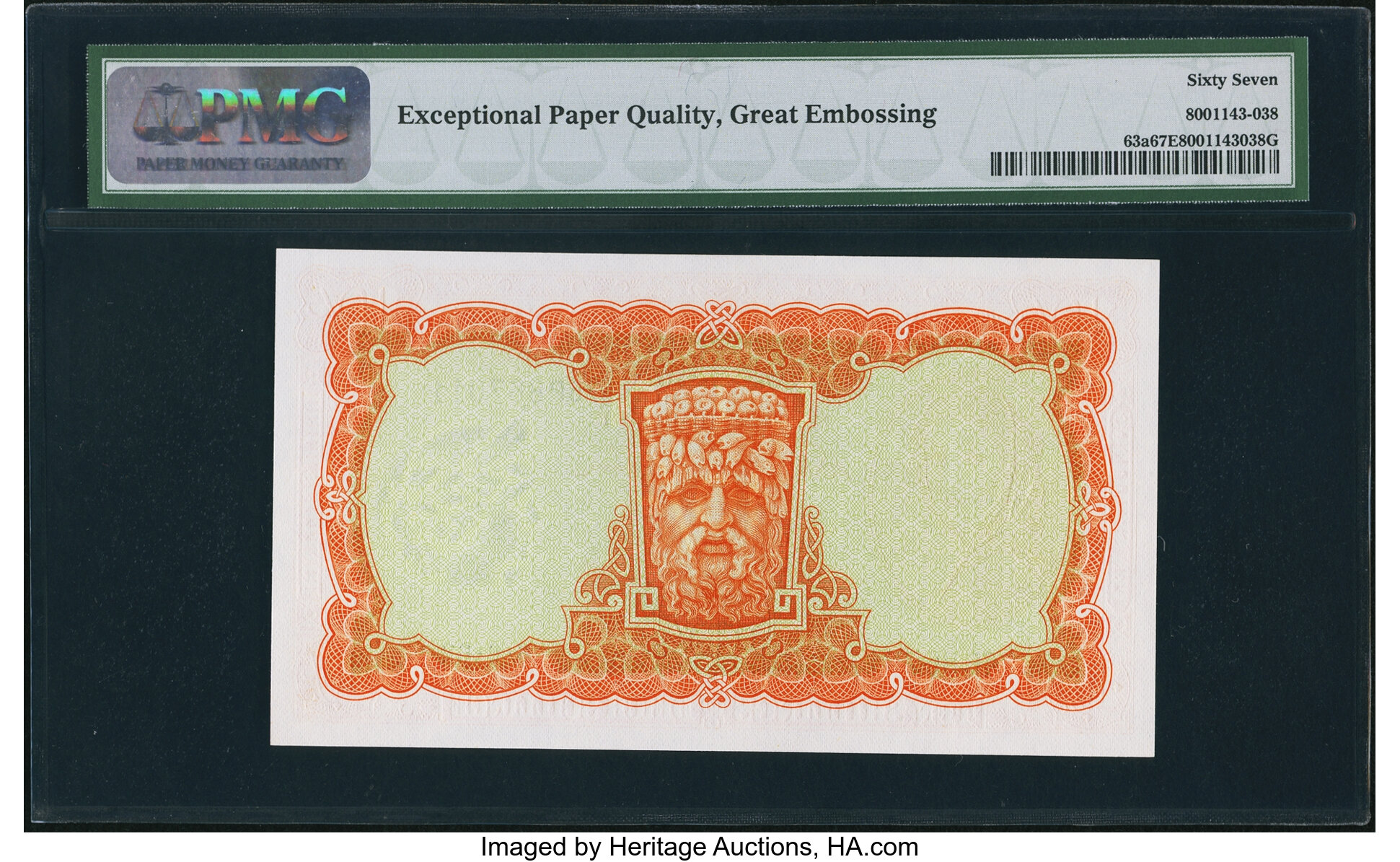image for: Ireland, Republic of  10 shillings (B208a)