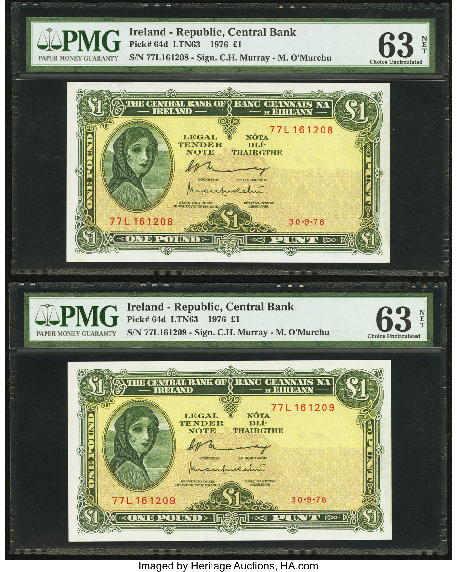 image for: Ireland, Republic of  1 pound (B209a1)