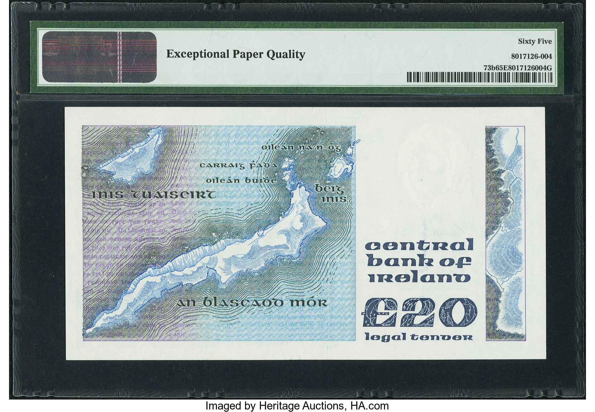 image for: Ireland, Republic of  20 pounds(B218c)
