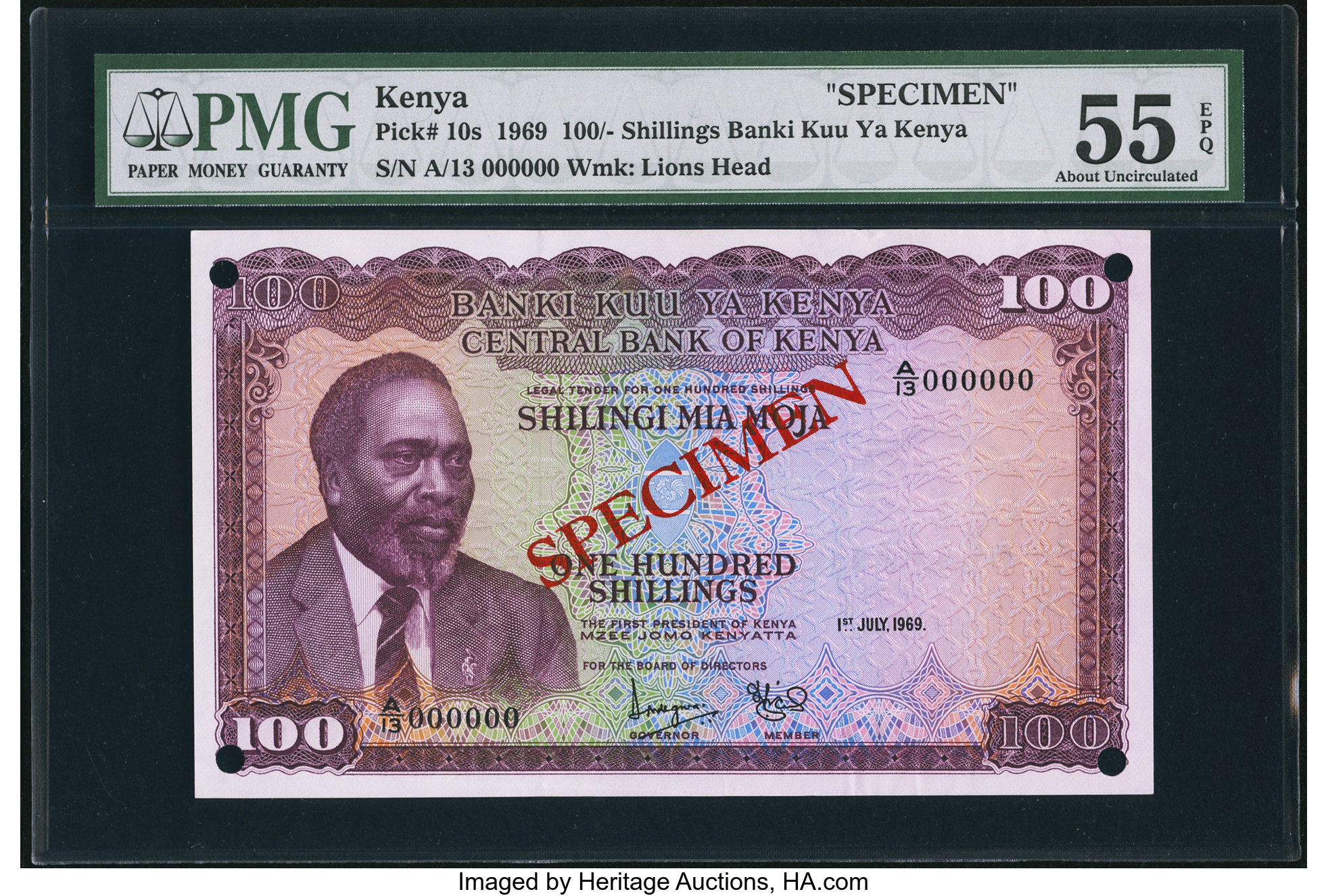 image for: Kenya  100 shillings (B110s)