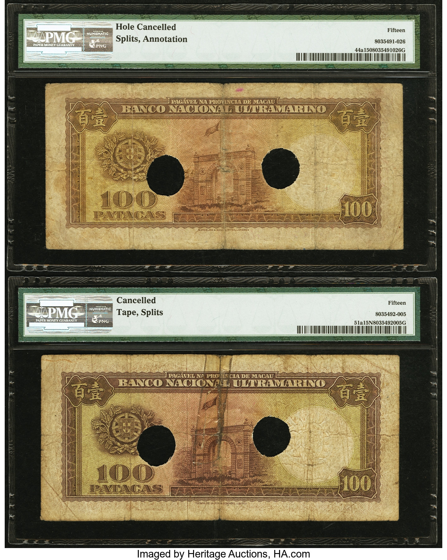 image for: Macau  100 patacas (B041g)