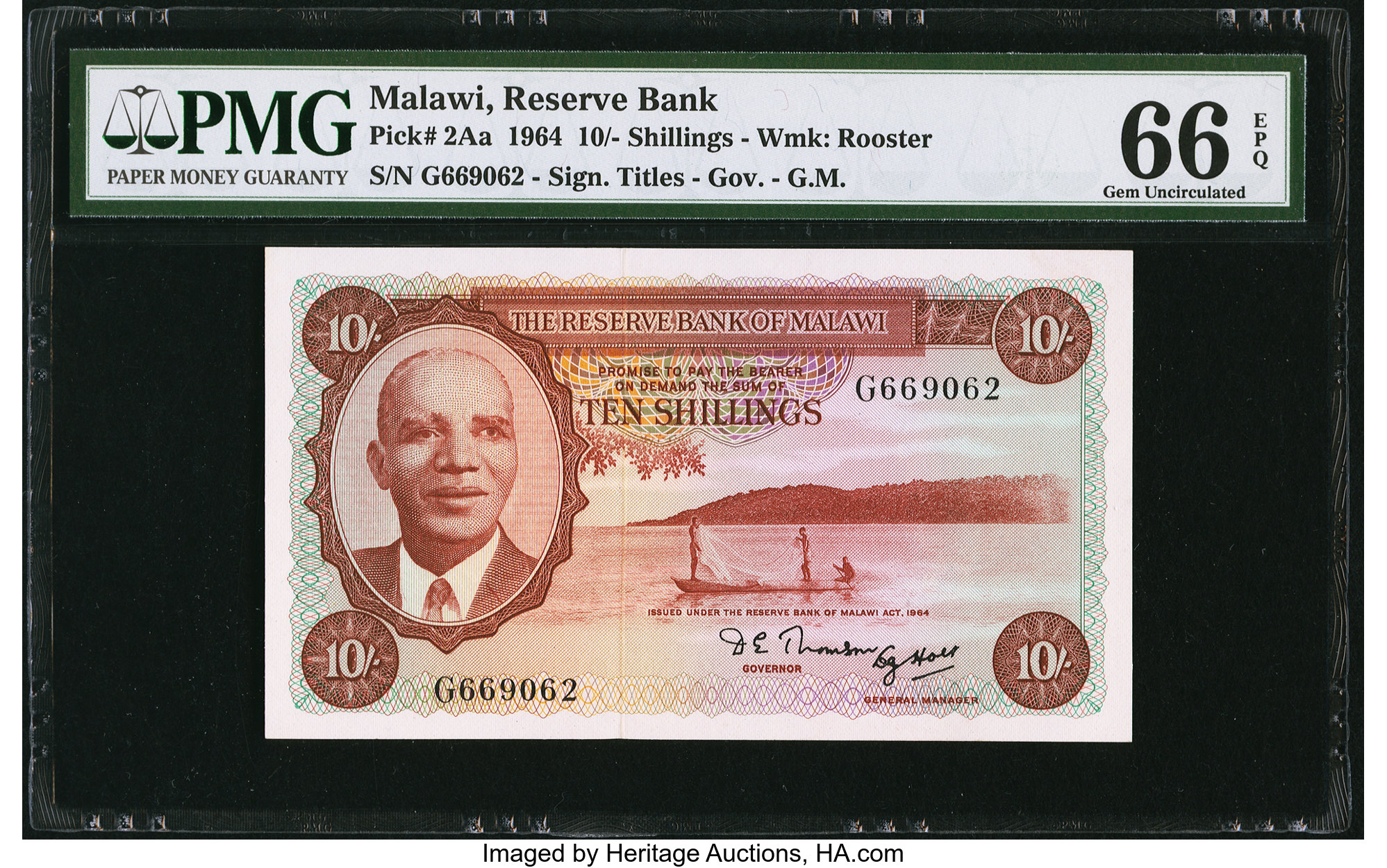 image for: Malawi  10 shillings(B102bs)