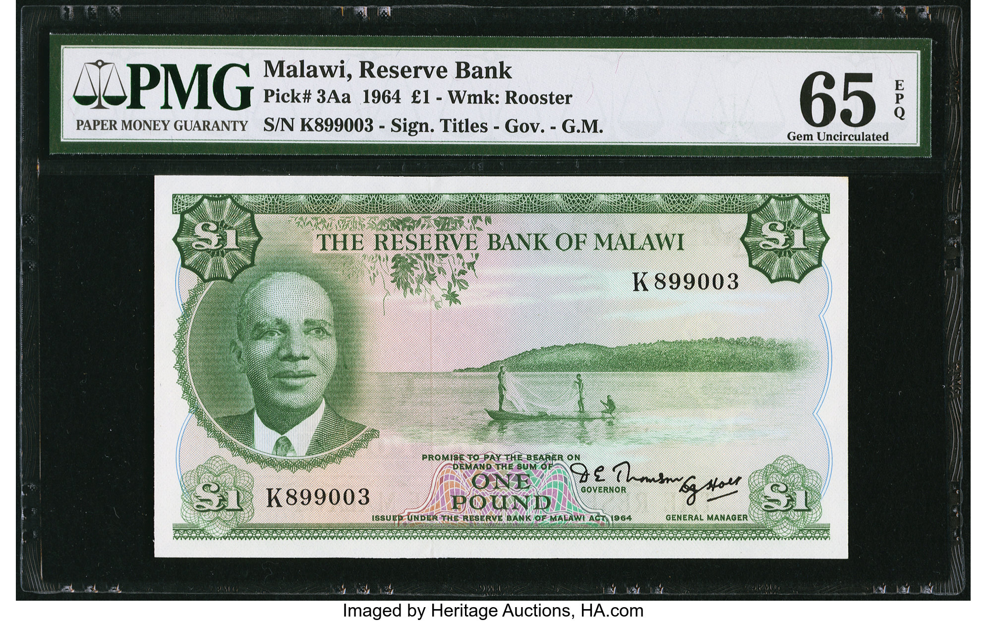image for: Malawi  1 pound(B103as2)