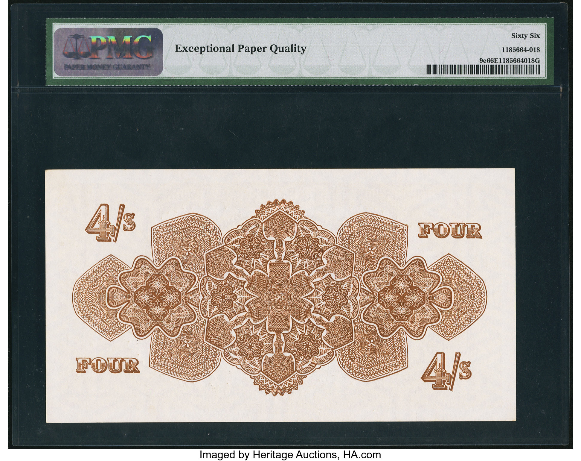image for: Tonga  4 shillings(B109c)