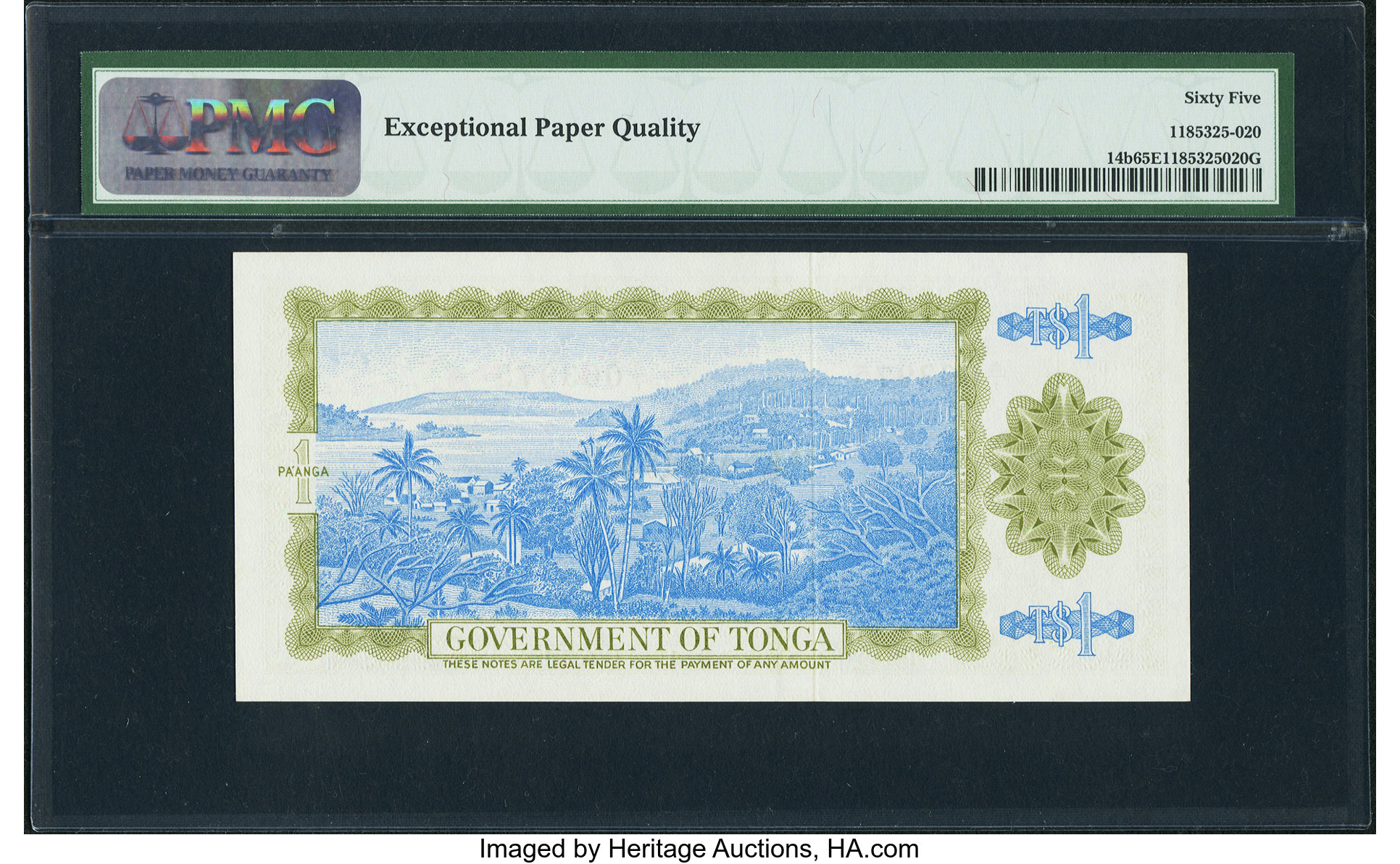 image for: Tonga  1 pa?anga(B114a)