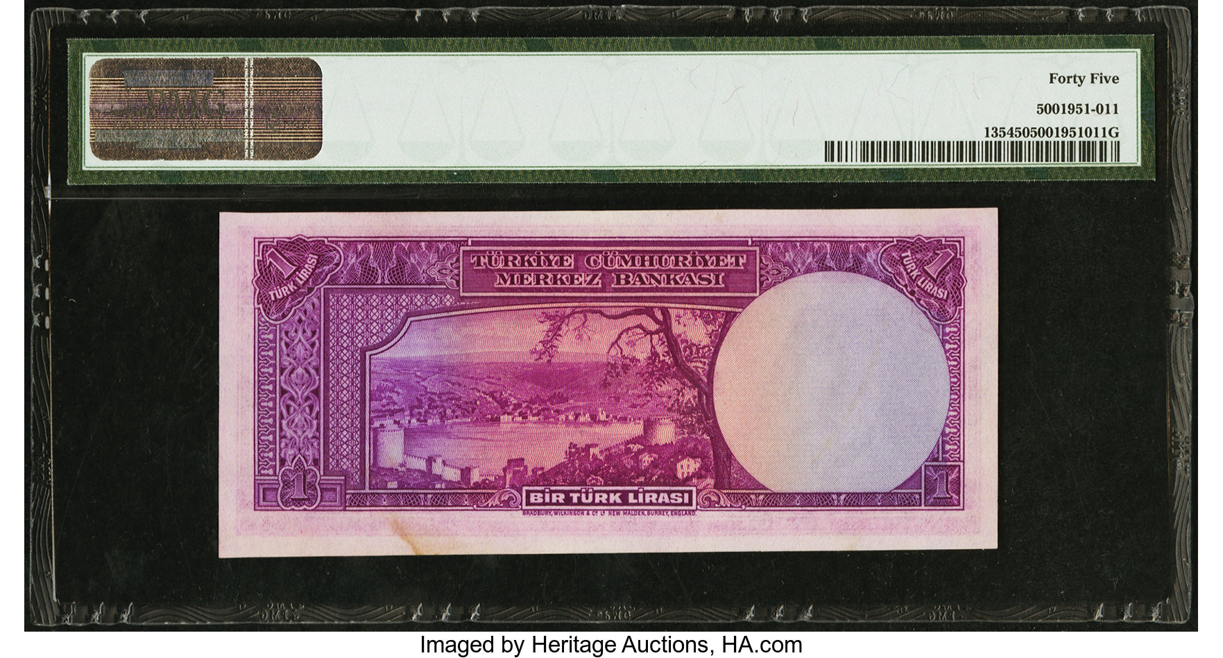 image for: Turkey  1 T?rk liras? (B212at)