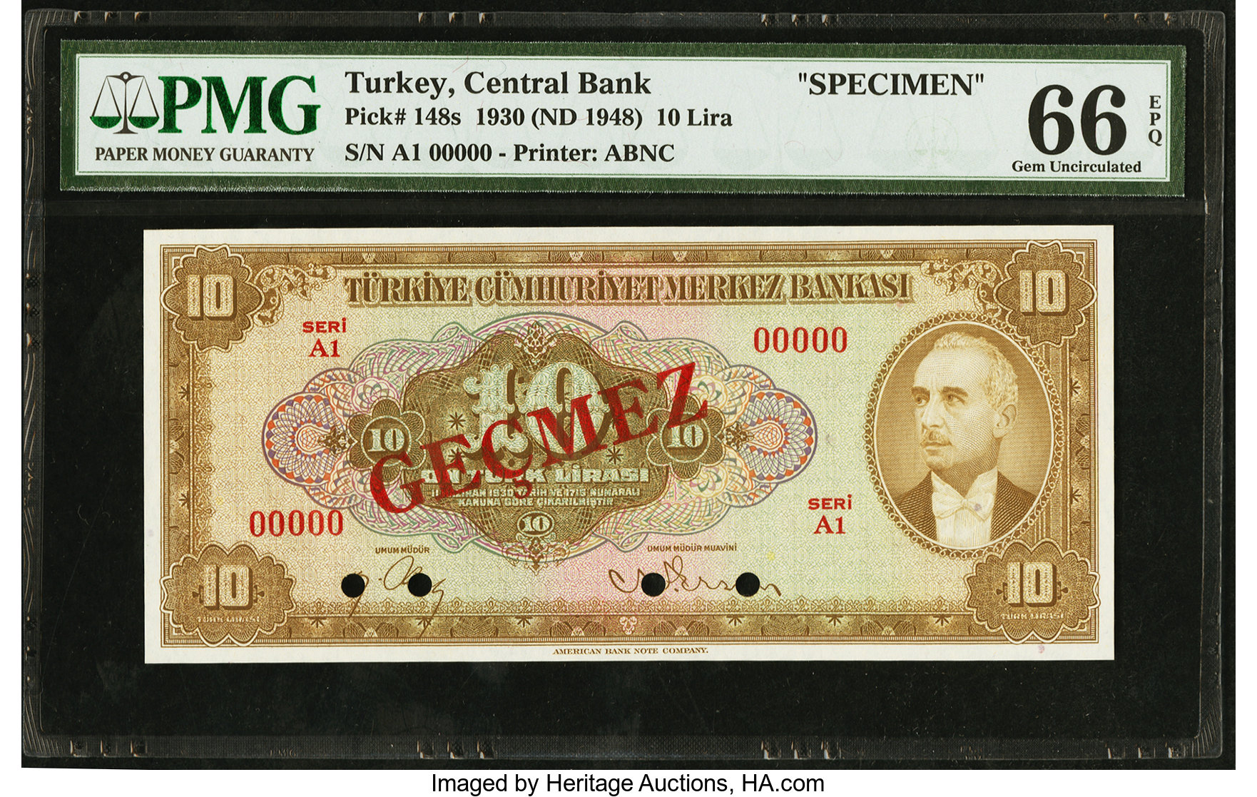 image for: Turkey  10 T?rk liras? (B224a)