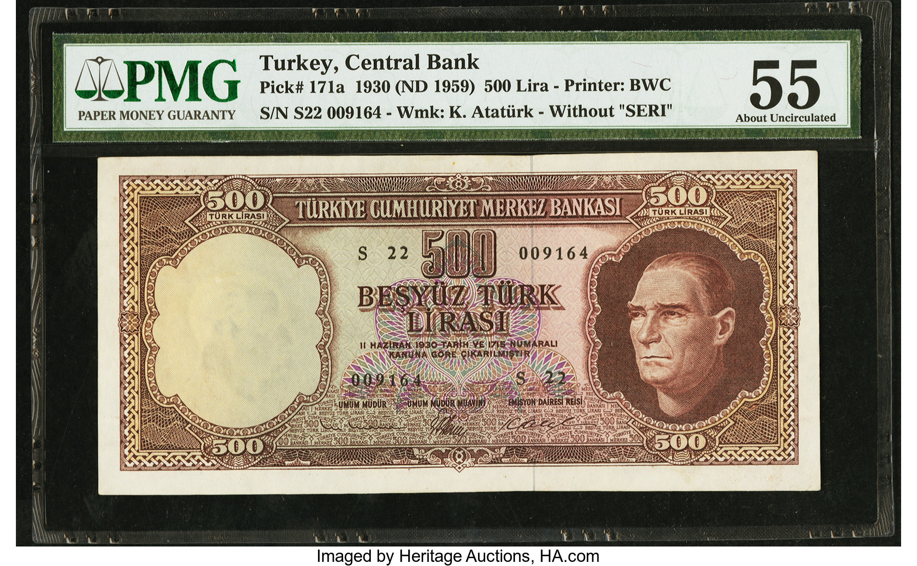 image for: Turkey  500 T?rk liras? (B255at)