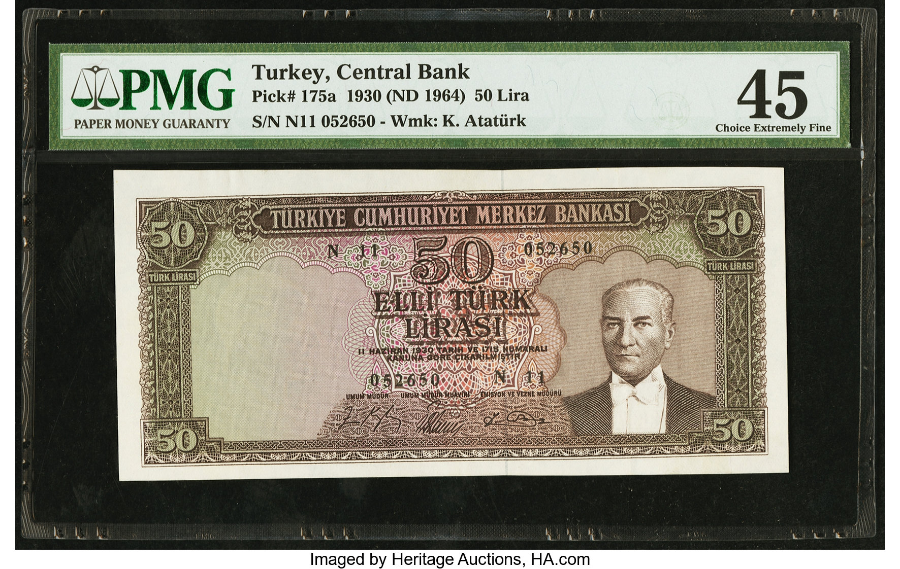 image for: Turkey  50 T?rk liras? (B250a)
