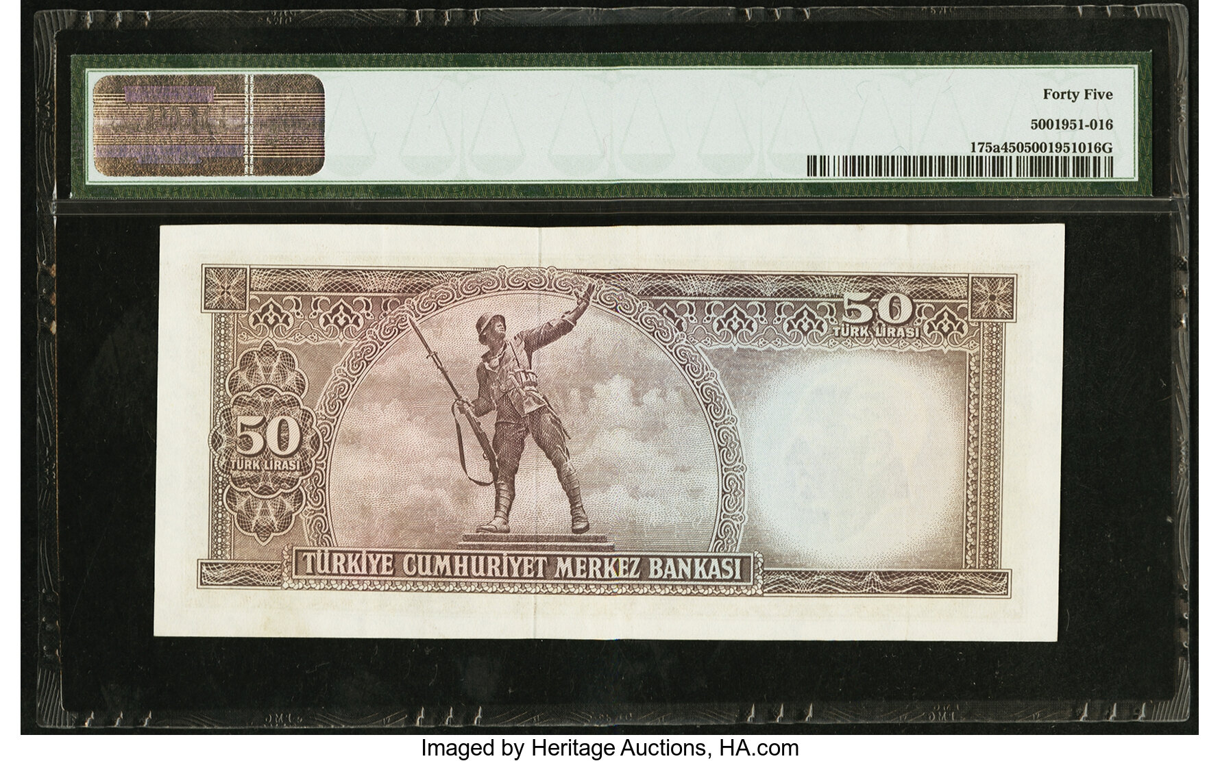 image for: Turkey  50 T?rk liras? (B250as)