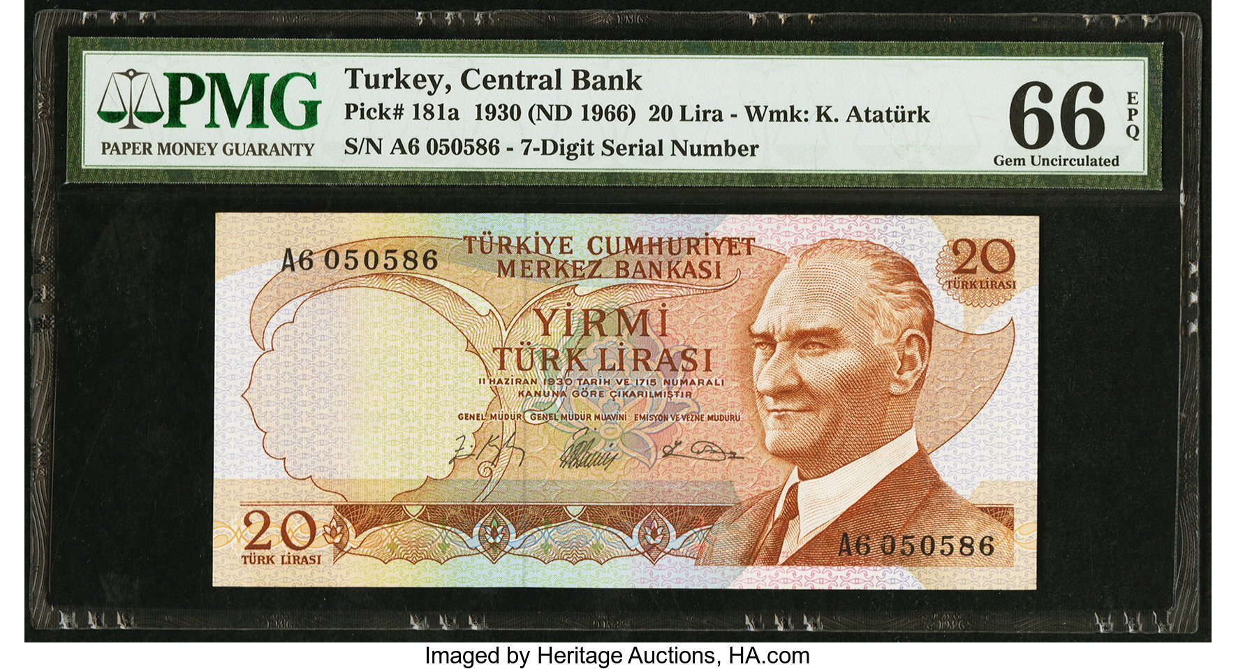 image for: Turkey  20 T?rk liras? (B264b)