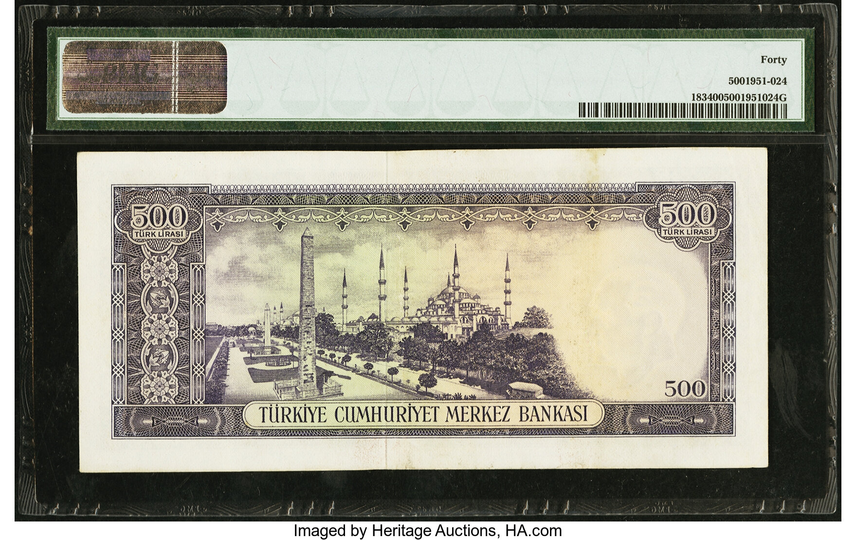 image for: Turkey  500 T?rk liras? (B261as)