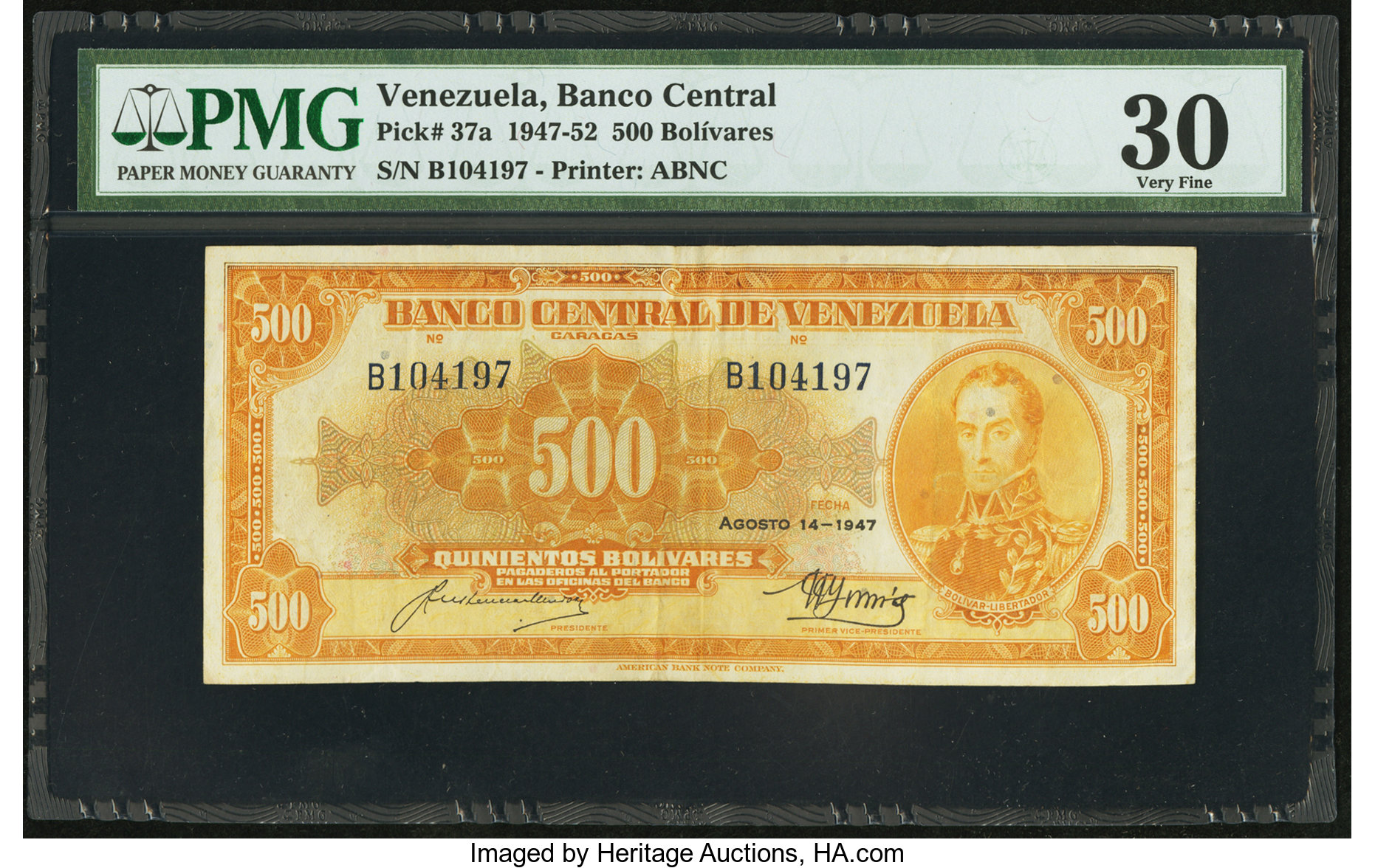 image for: Venezuela  500 bol?vares(B307m)