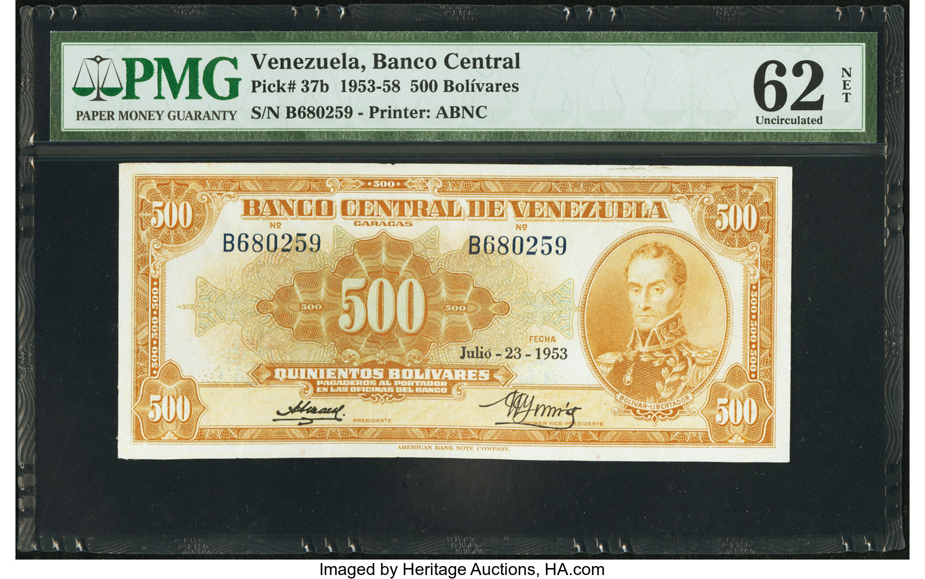 image for: Venezuela  500 bol?vares(B307s1)