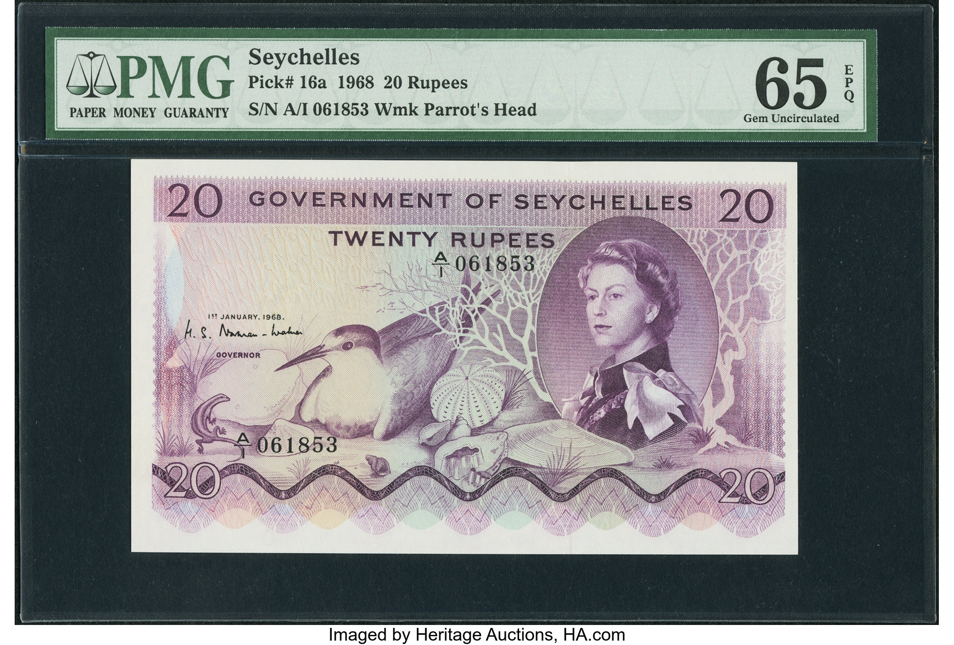 image for: Seychelles  20 rupees (B123b)