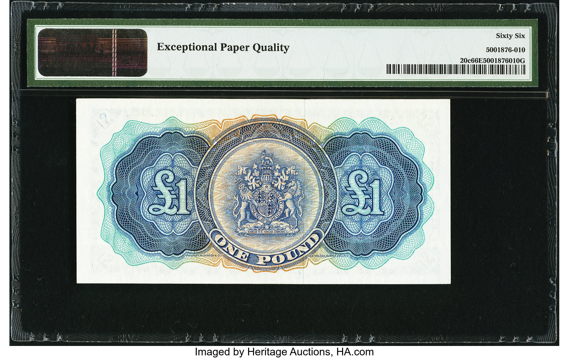 image for: Bermuda  1 pound (B121t)