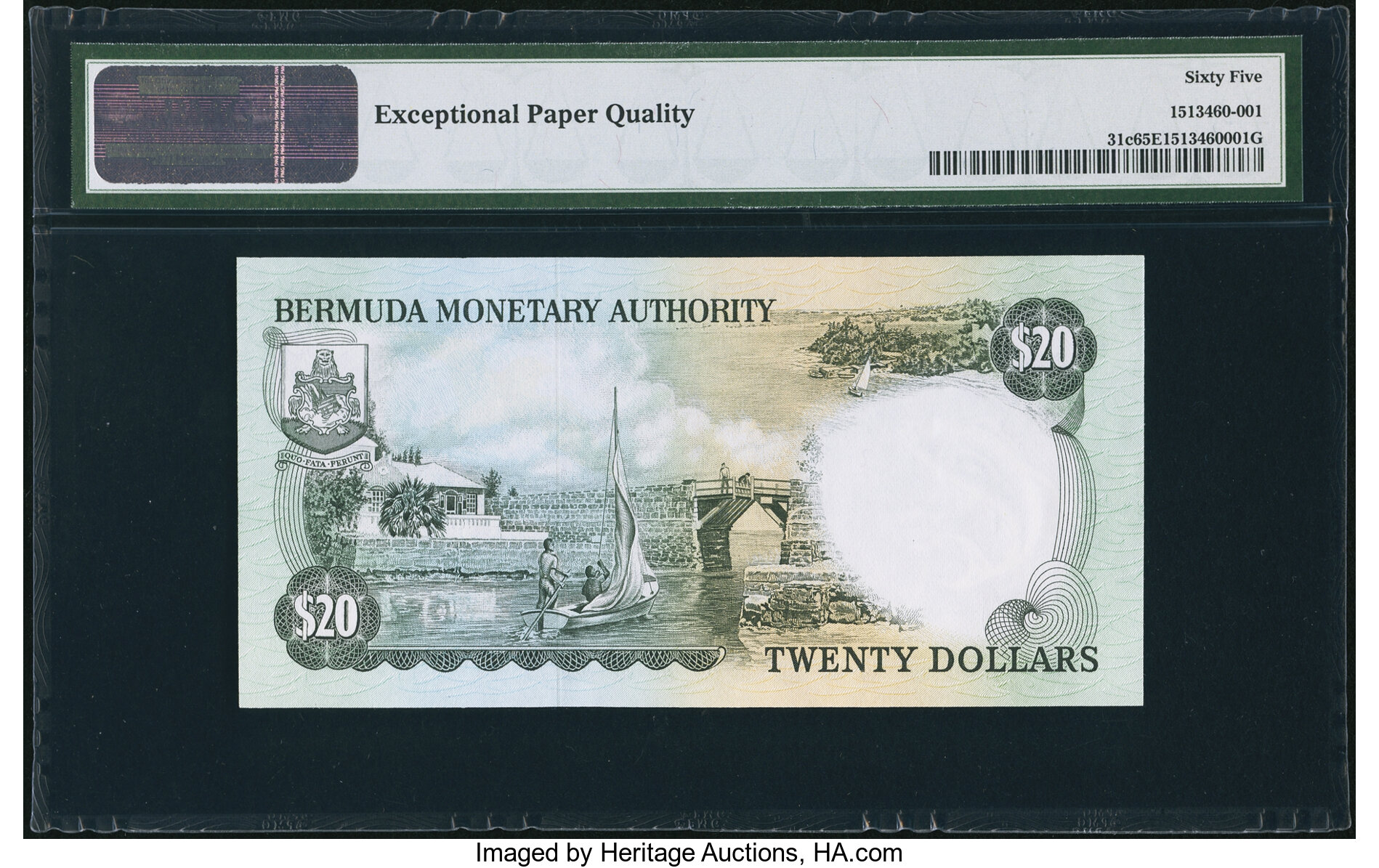image for: Bermuda  20 dollars (B204e)