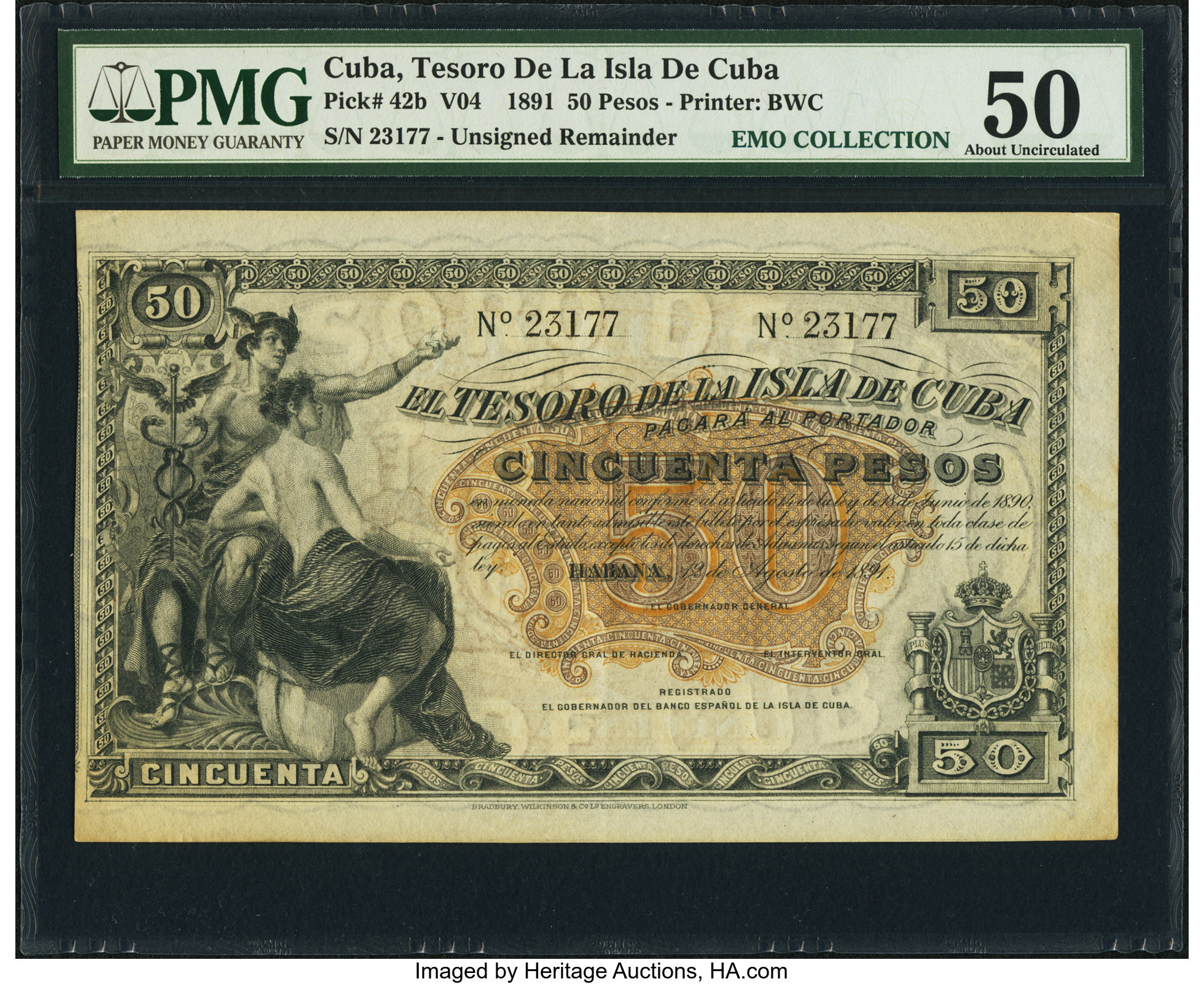 image for: Cuba  50 pesos(B204ar)