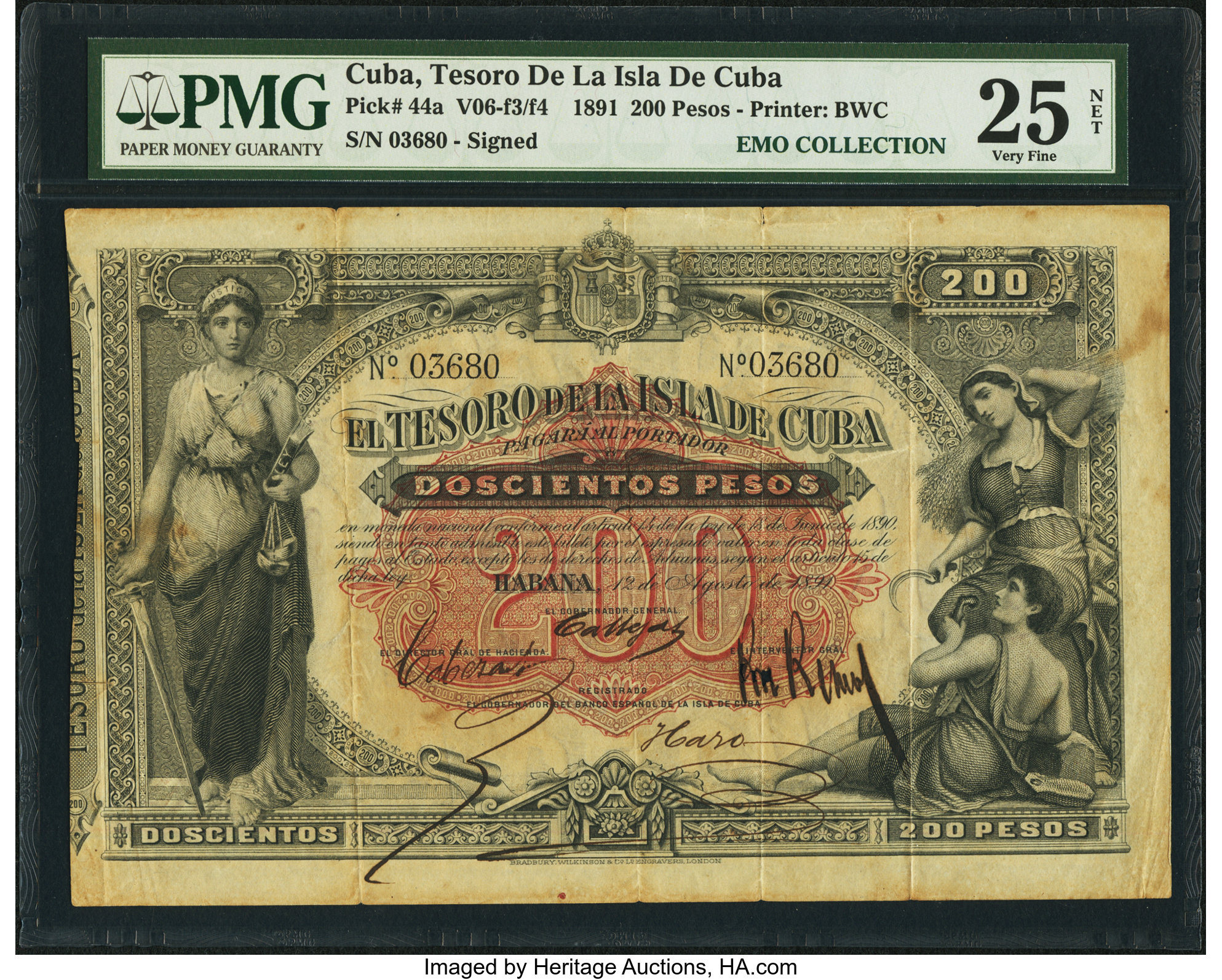 image for: Cuba  200 pesos(B206as1)