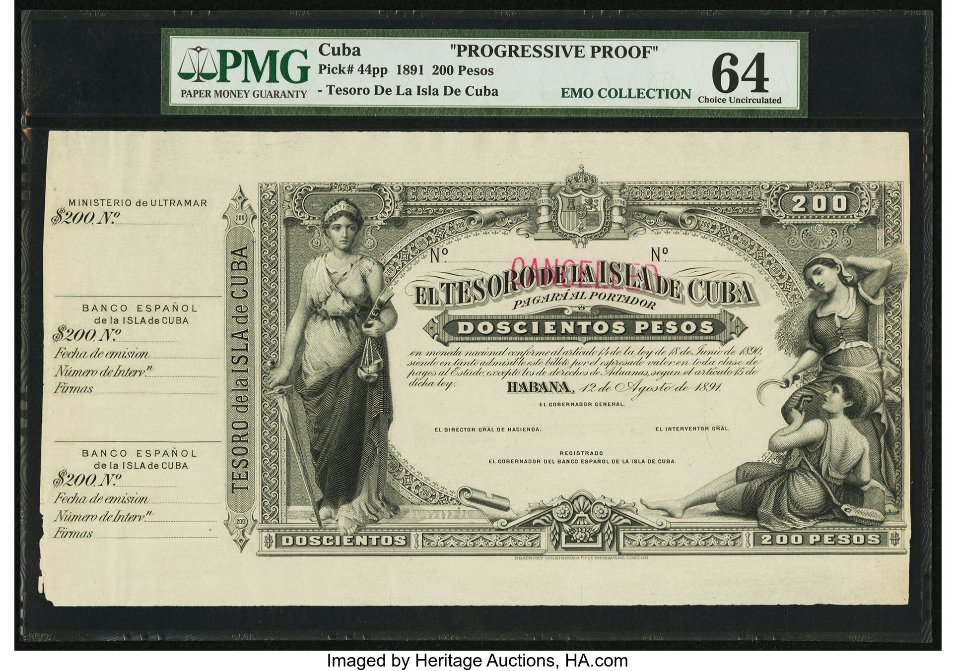 image for: Cuba  200 pesos(B206as1)