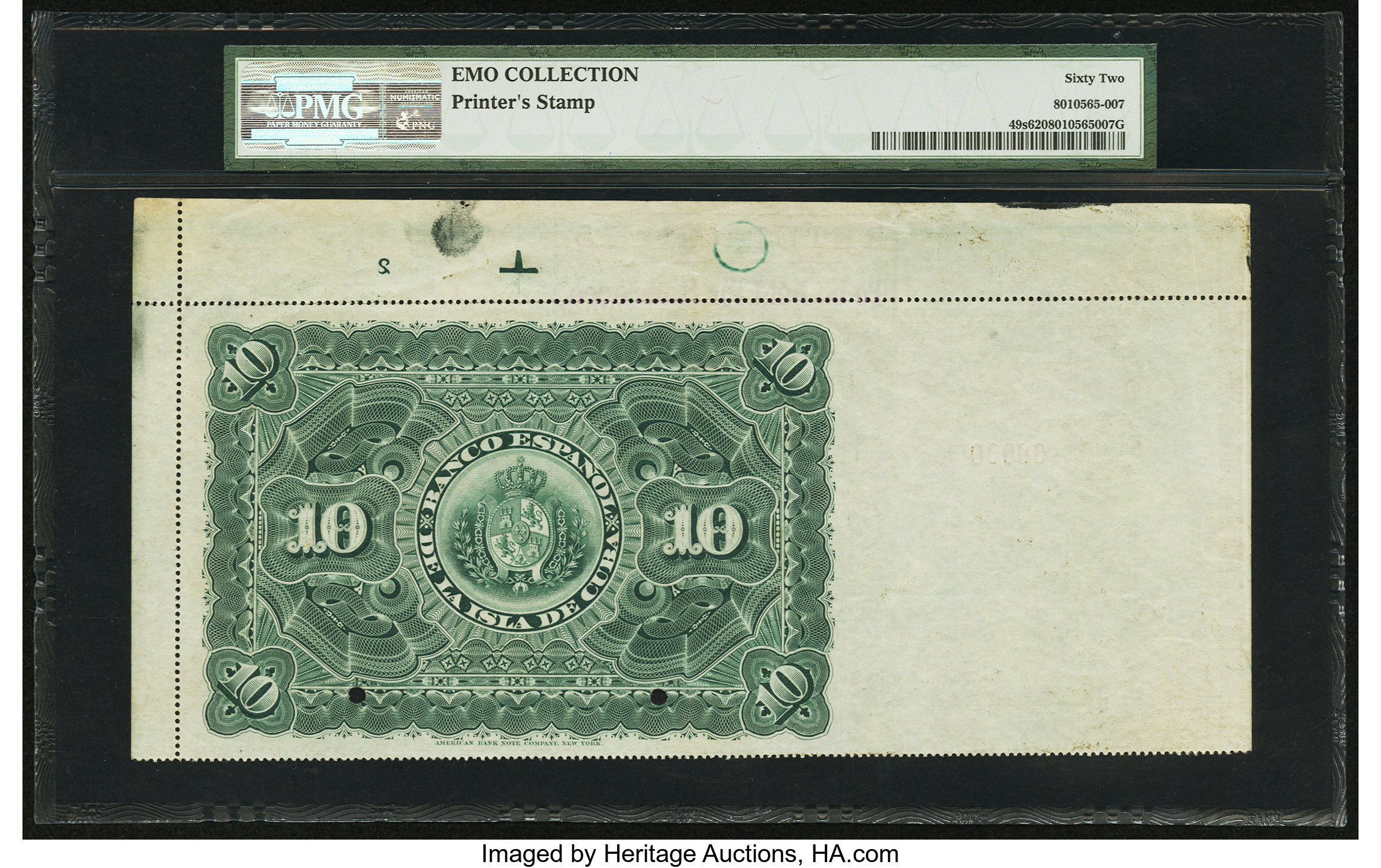 image for: Cuba  10 pesos fuertes (B307c)