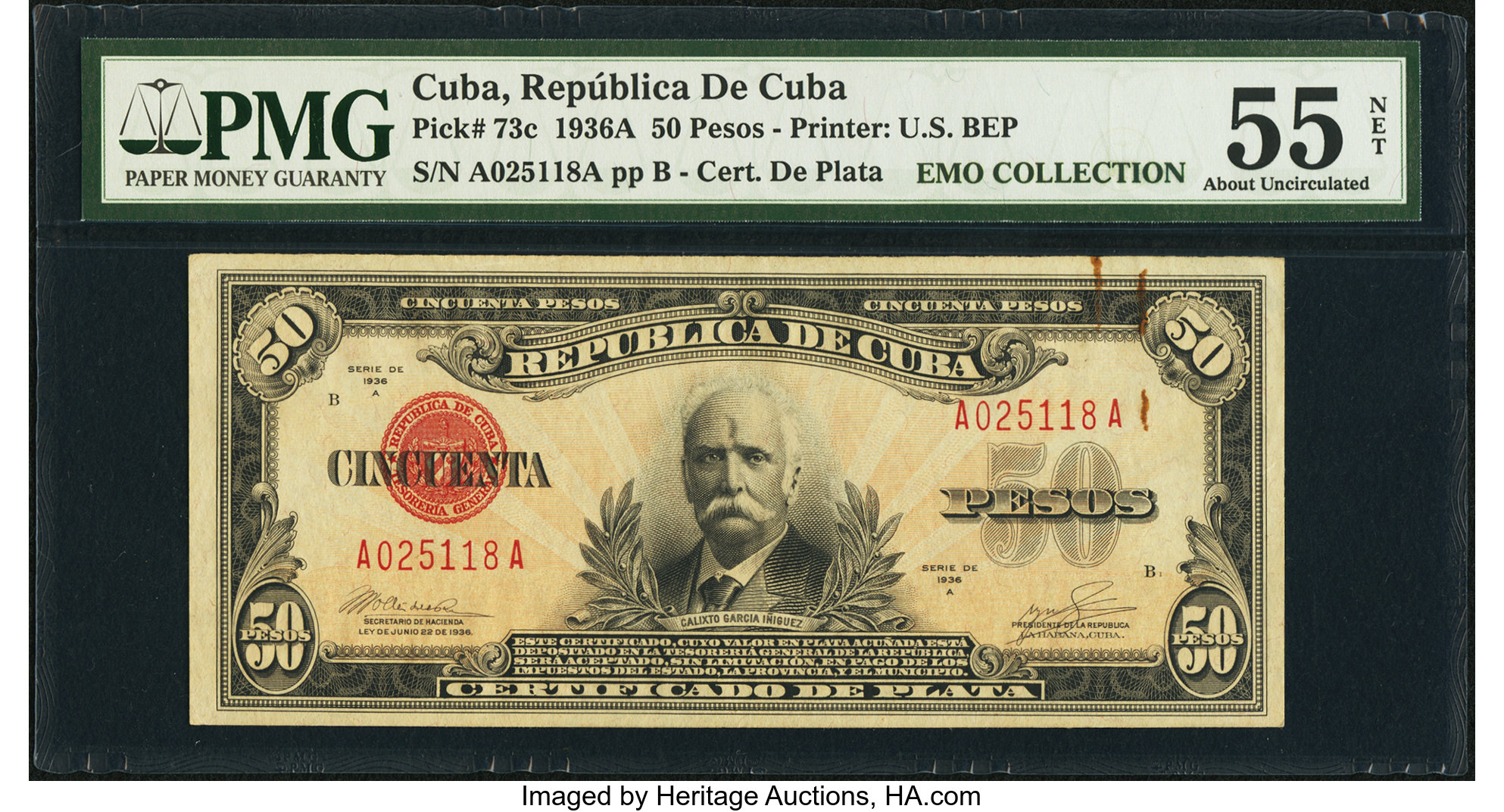 image for: Cuba  50 pesos(B405e)