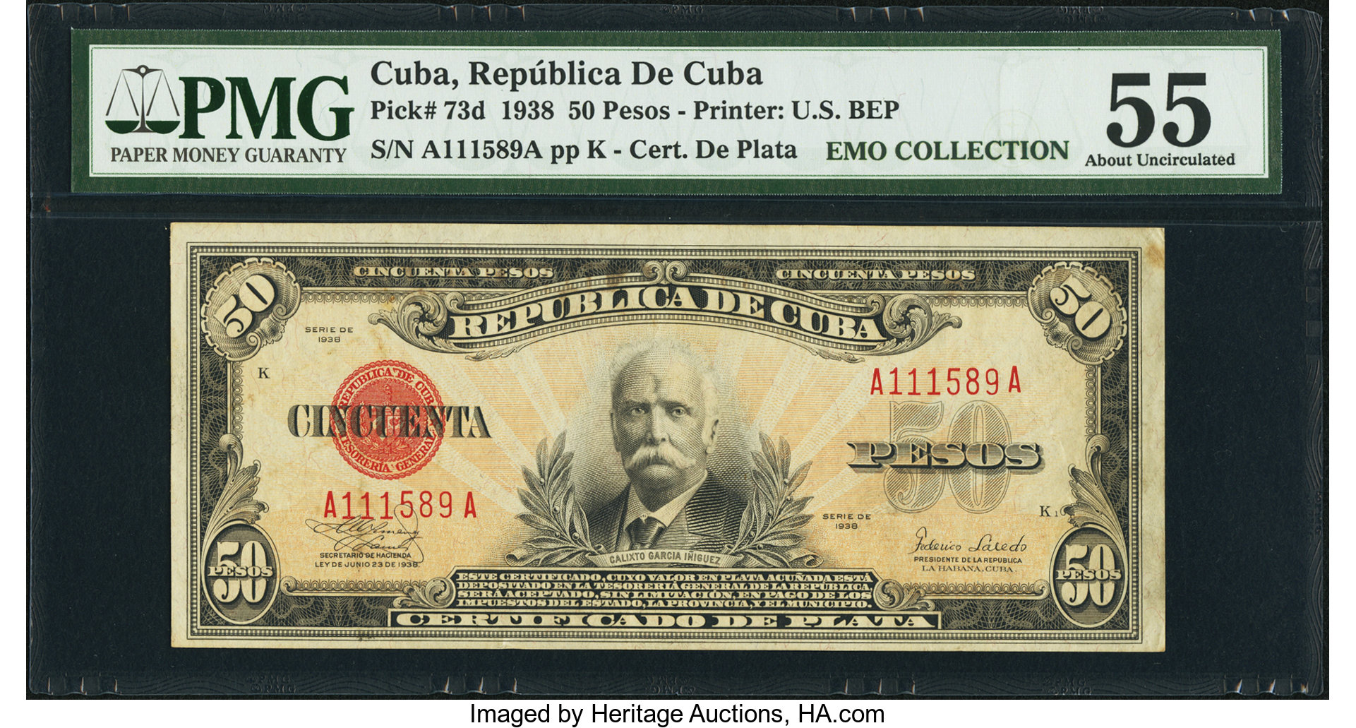 image for: Cuba  50 pesos(B405e)