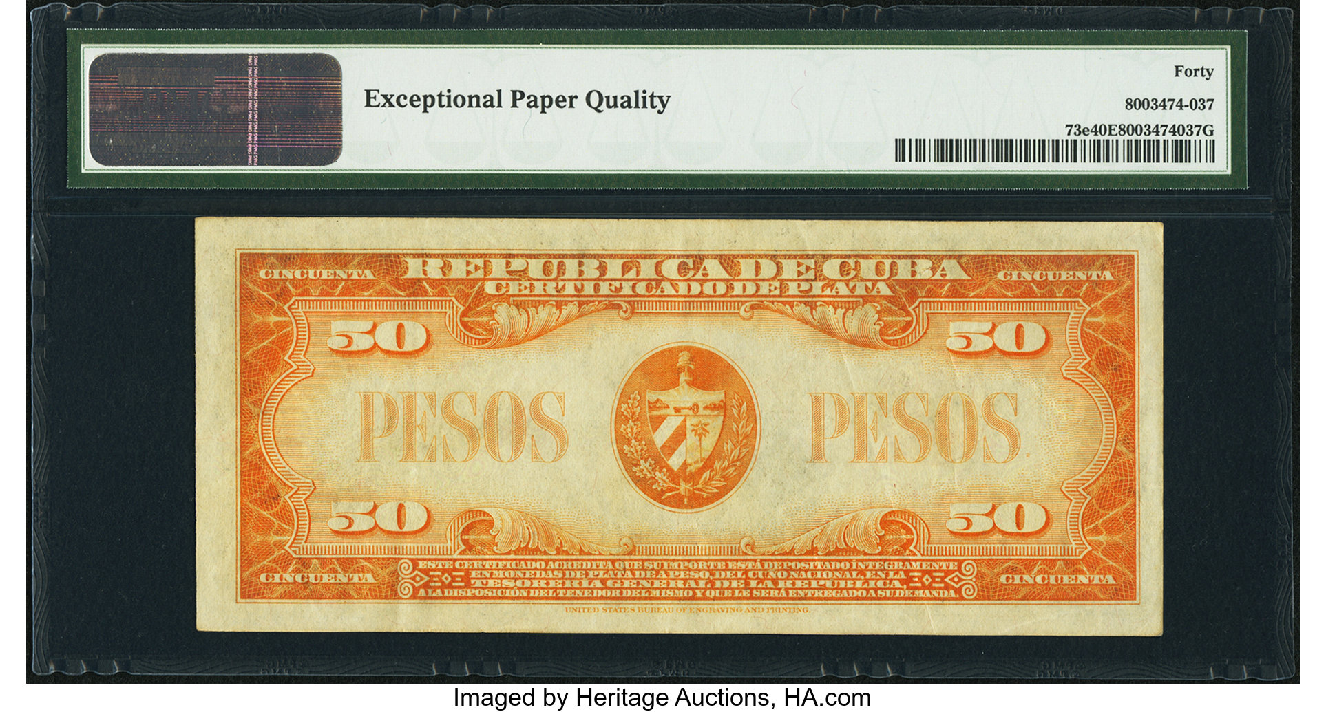 image for: Cuba  50 pesos(B405b)