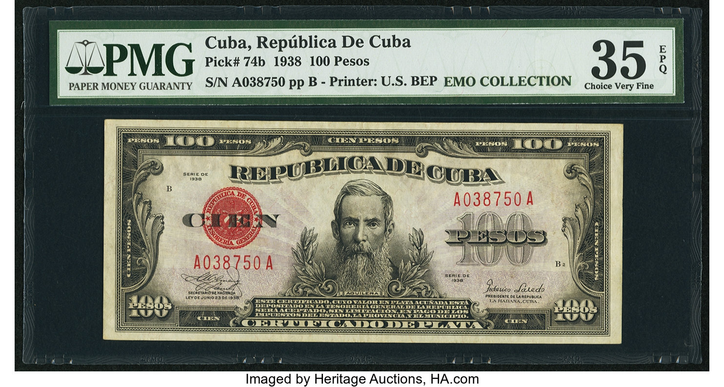 image for: Cuba  100 pesos(B406e)