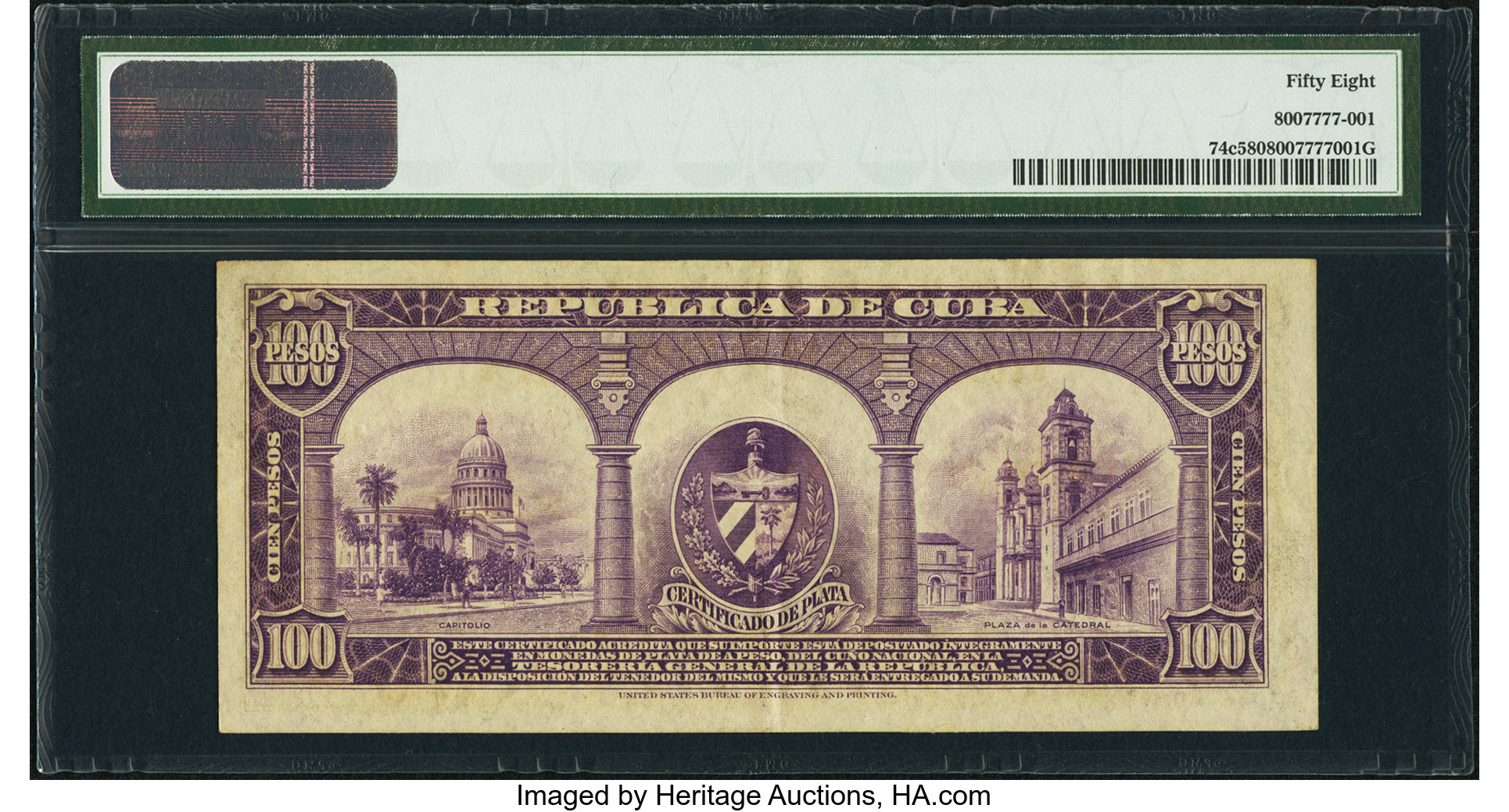 image for: Cuba  100 pesos(B406e)