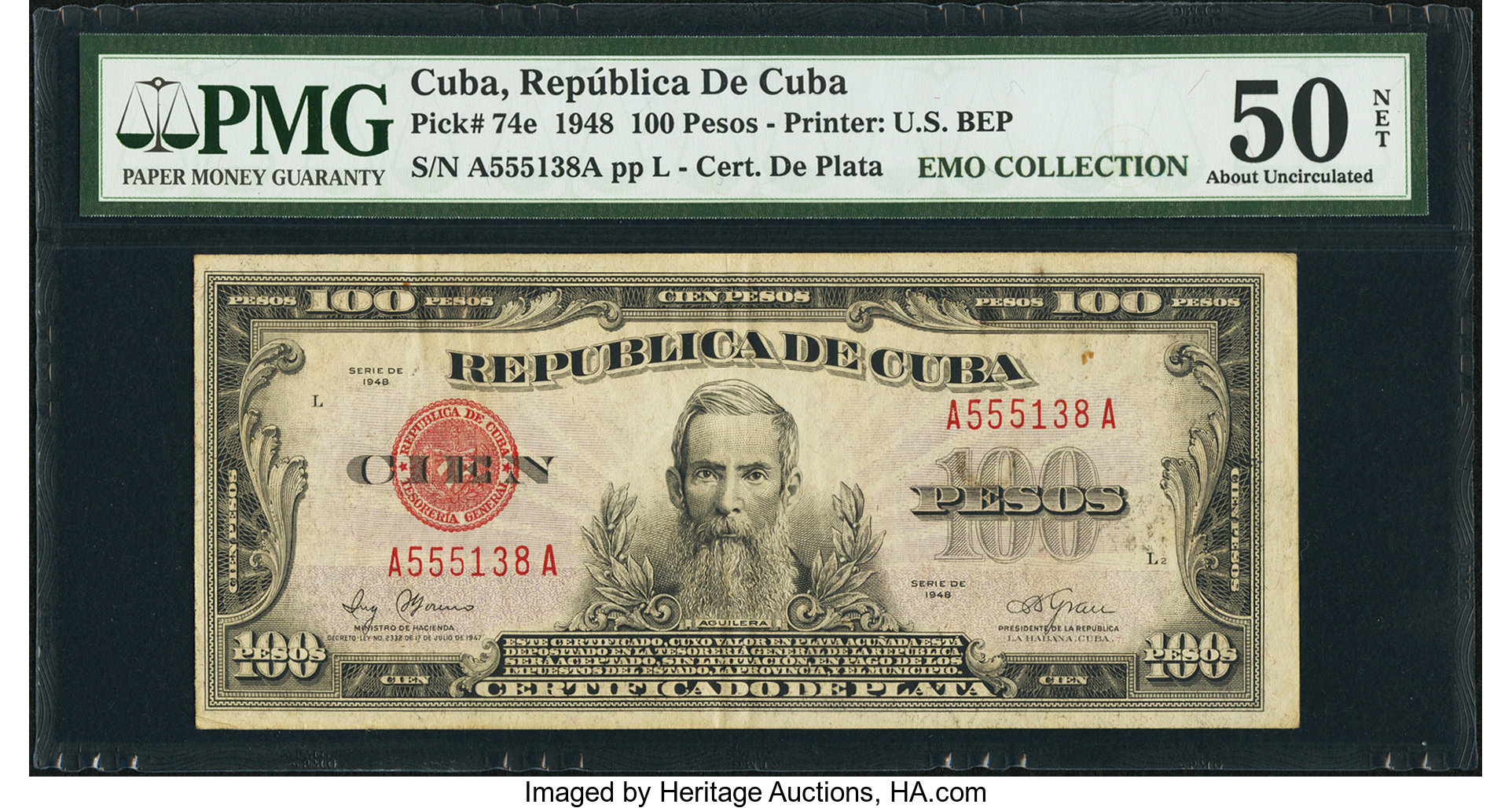 image for: Cuba  100 pesos(B406c)