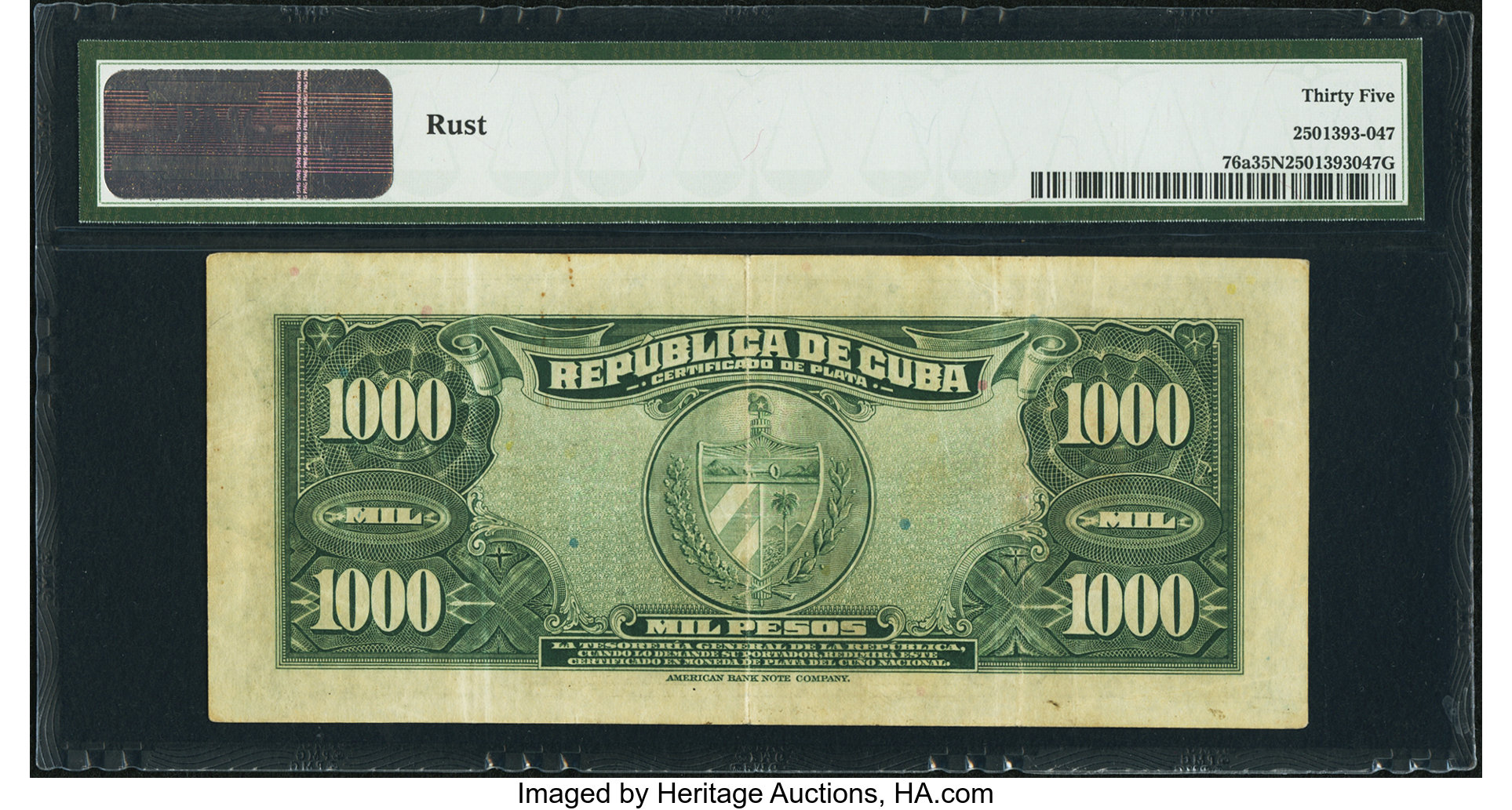 image for: Cuba  1,000 pesos(B408cs)