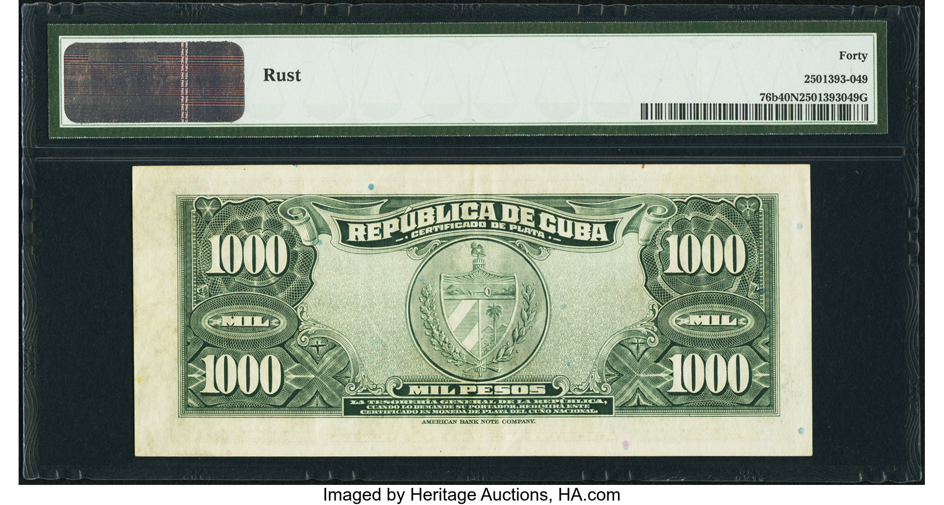image for: Cuba  1,000 pesos(B408cs)