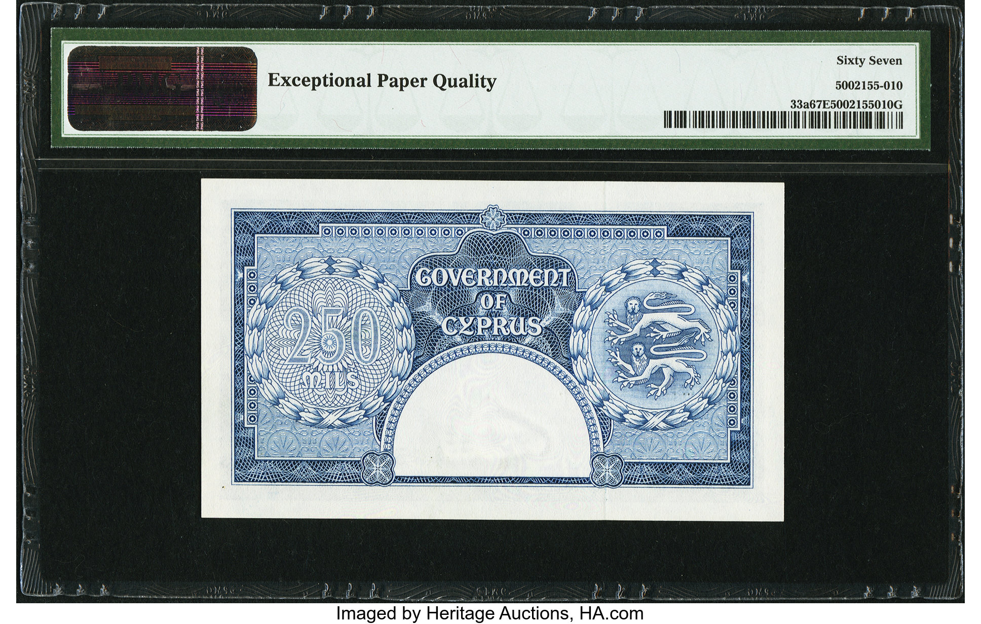 image for: Cyprus  250 mils (B133ds)