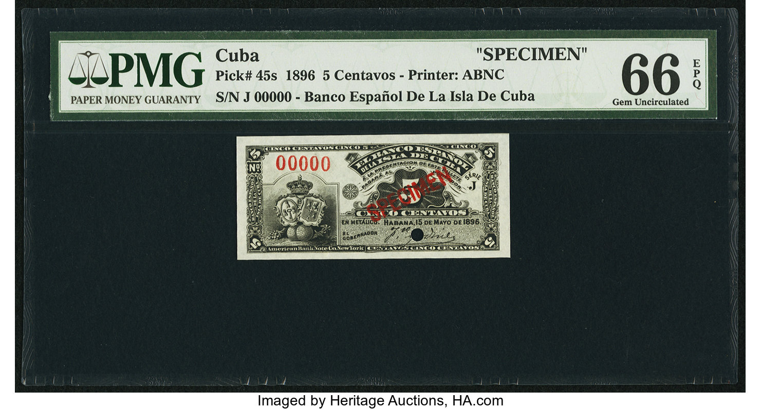 image for: Cuba  5 centavos (B301b)