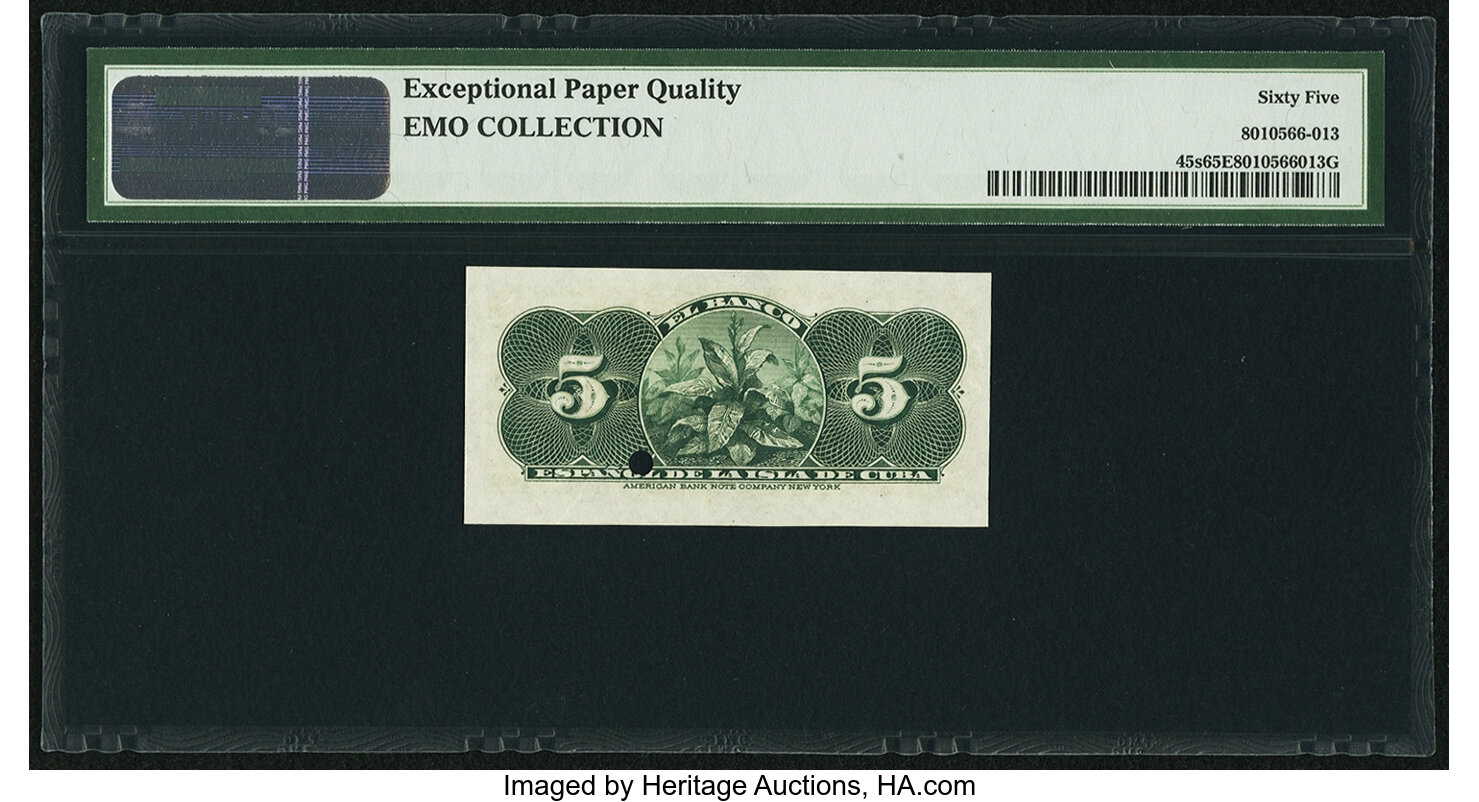 image for: Cuba  5 centavos (B301b)