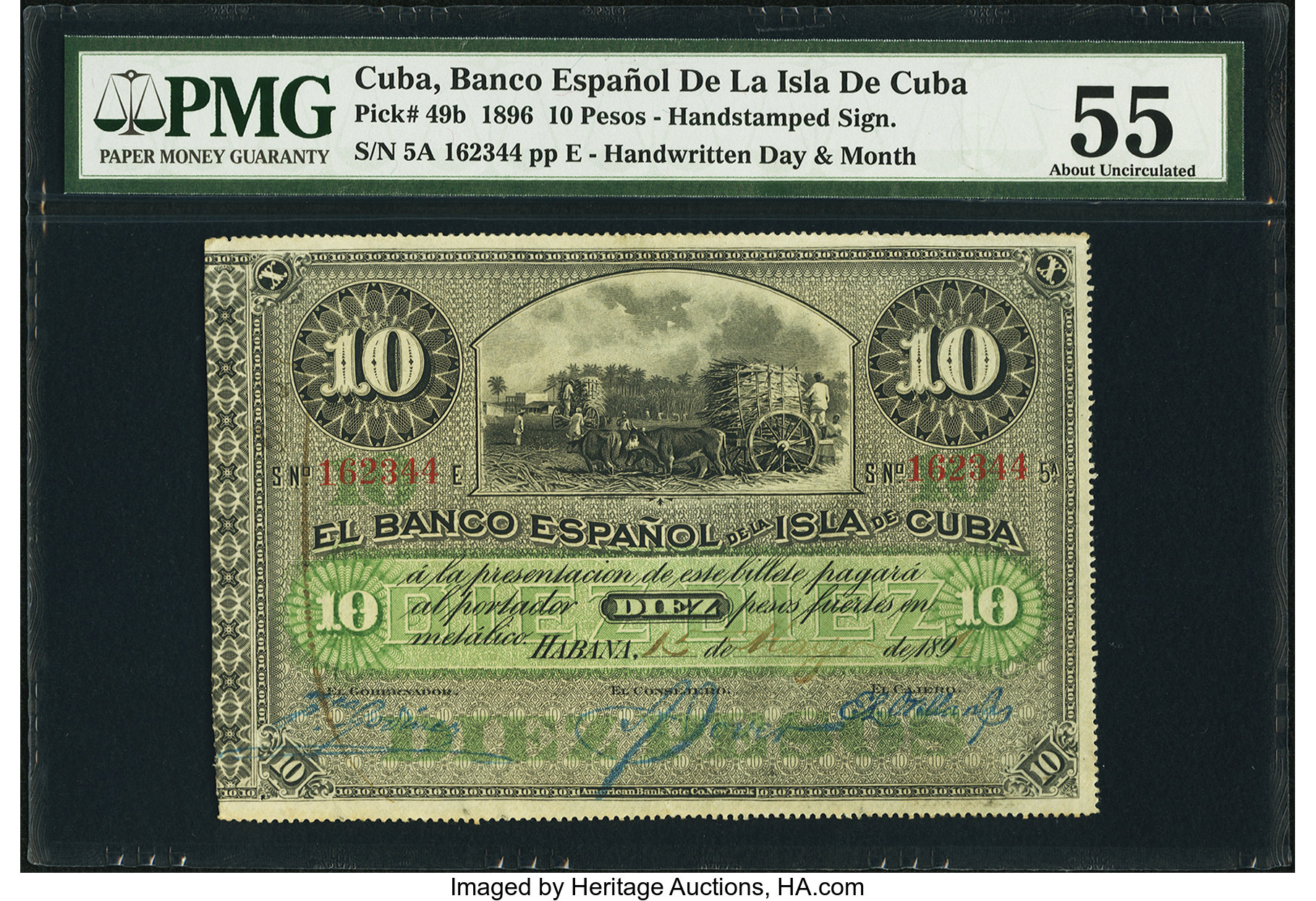image for: Cuba  10 pesos fuertes (B307s)