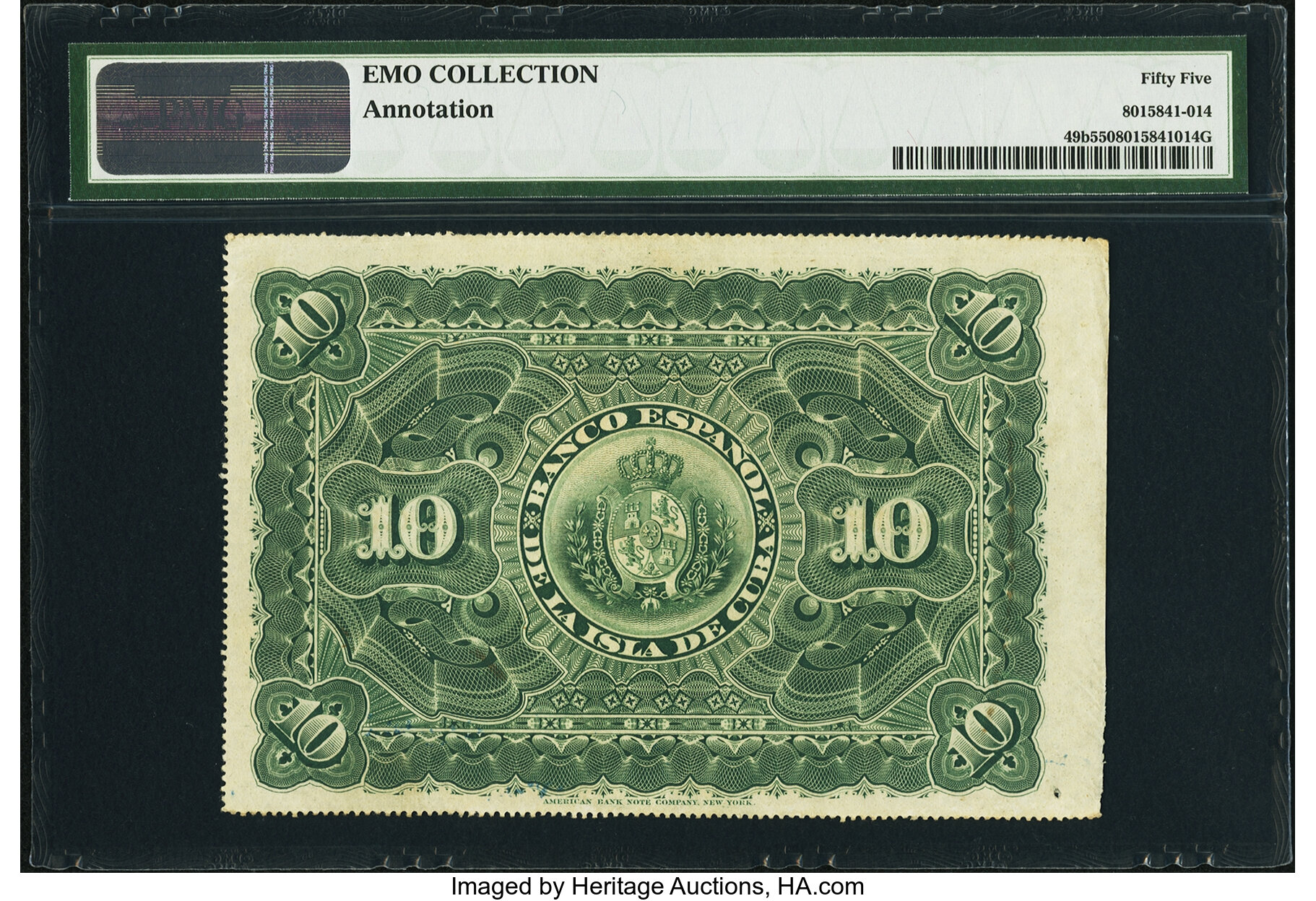image for: Cuba  10 pesos fuertes (B307c)
